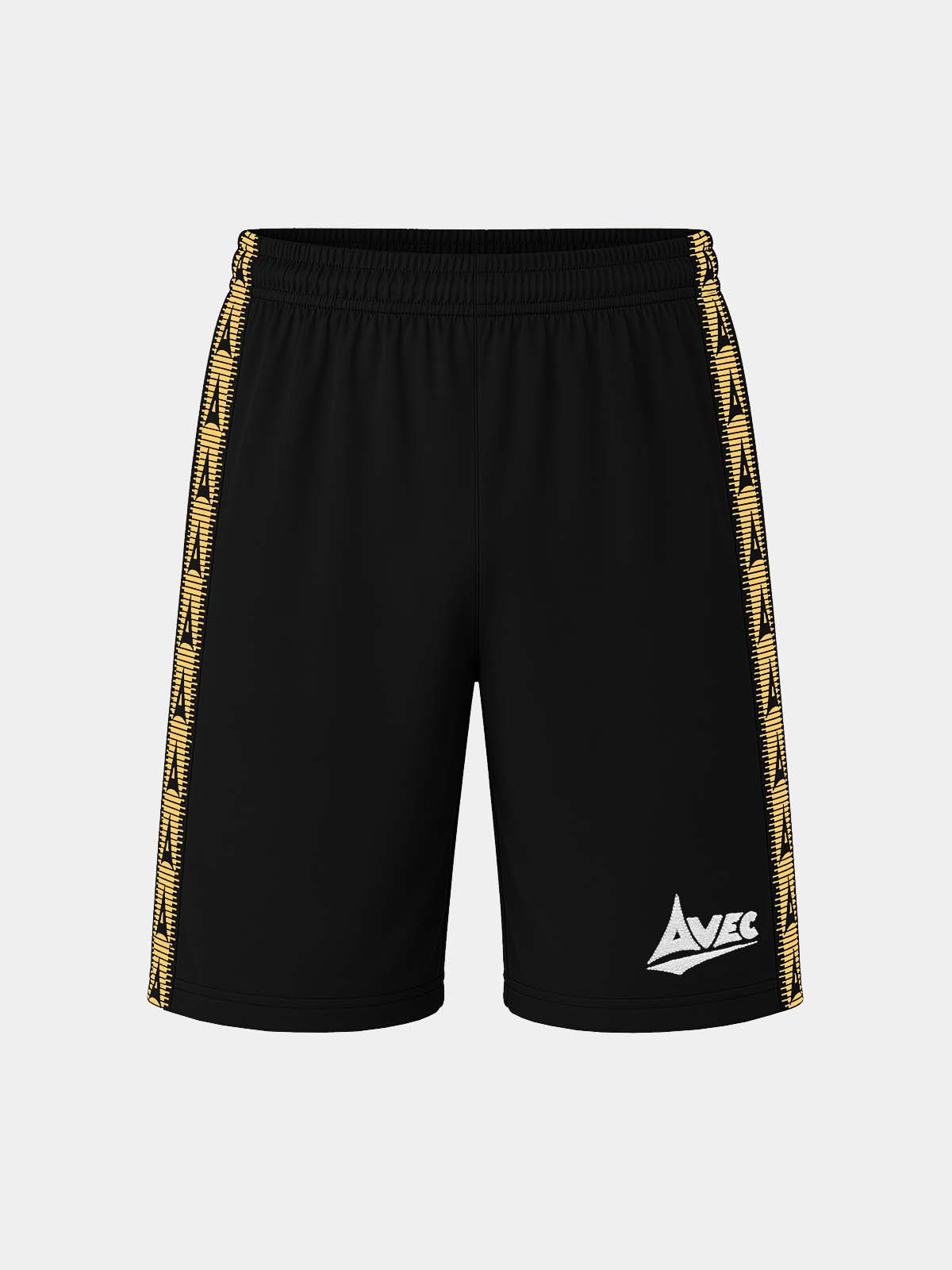 picture of evolve short - black/yellow