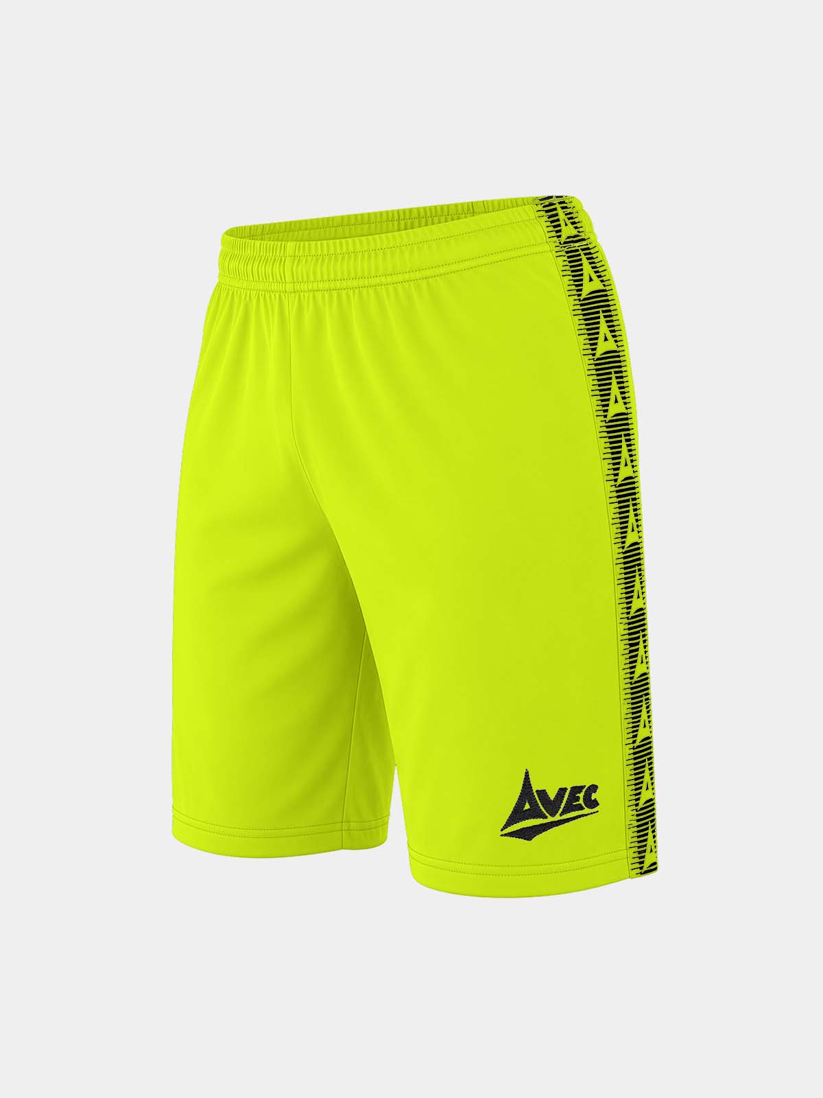 picture of evolve short - neon yellow