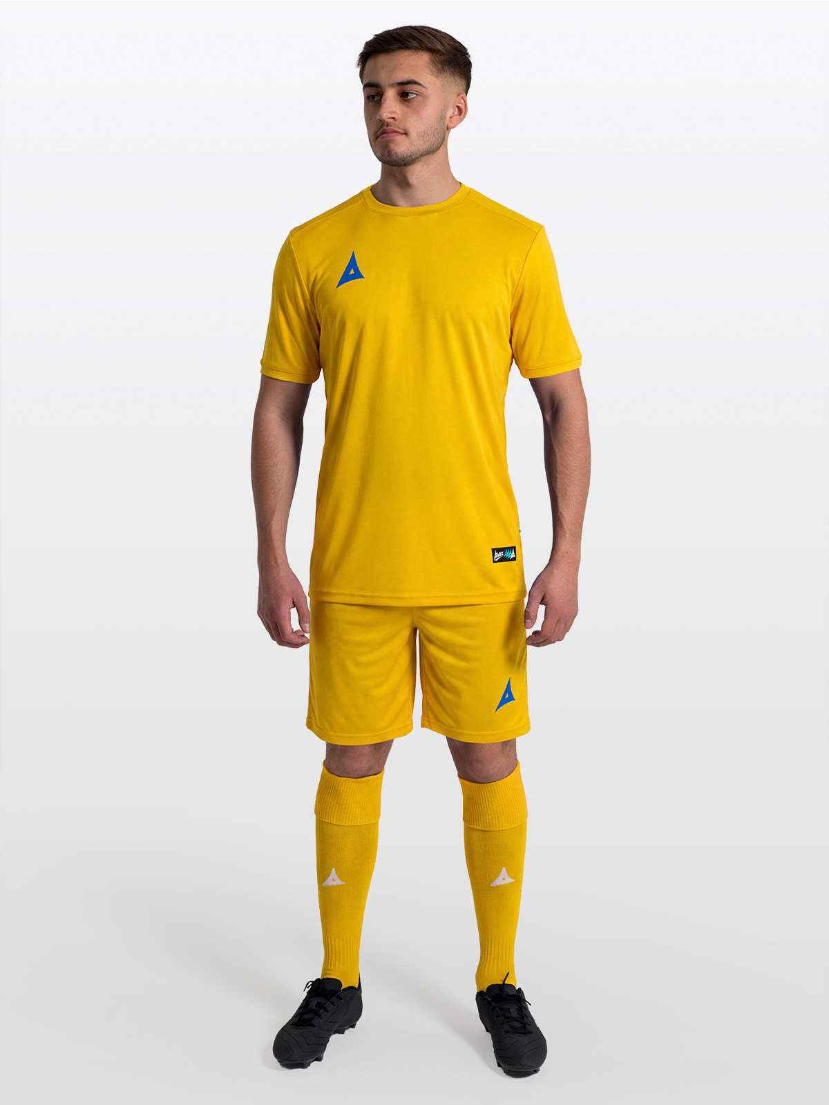 picture of focus 2 classic jersey - yellow/royal