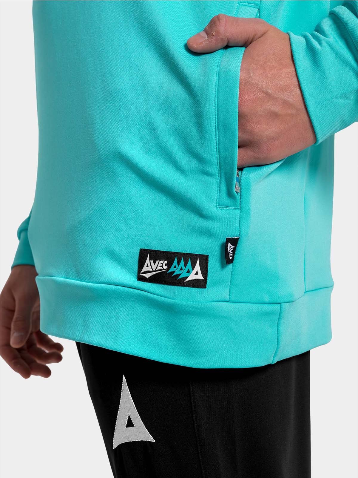 picture of focus 2 qz hoodie - hyper blue