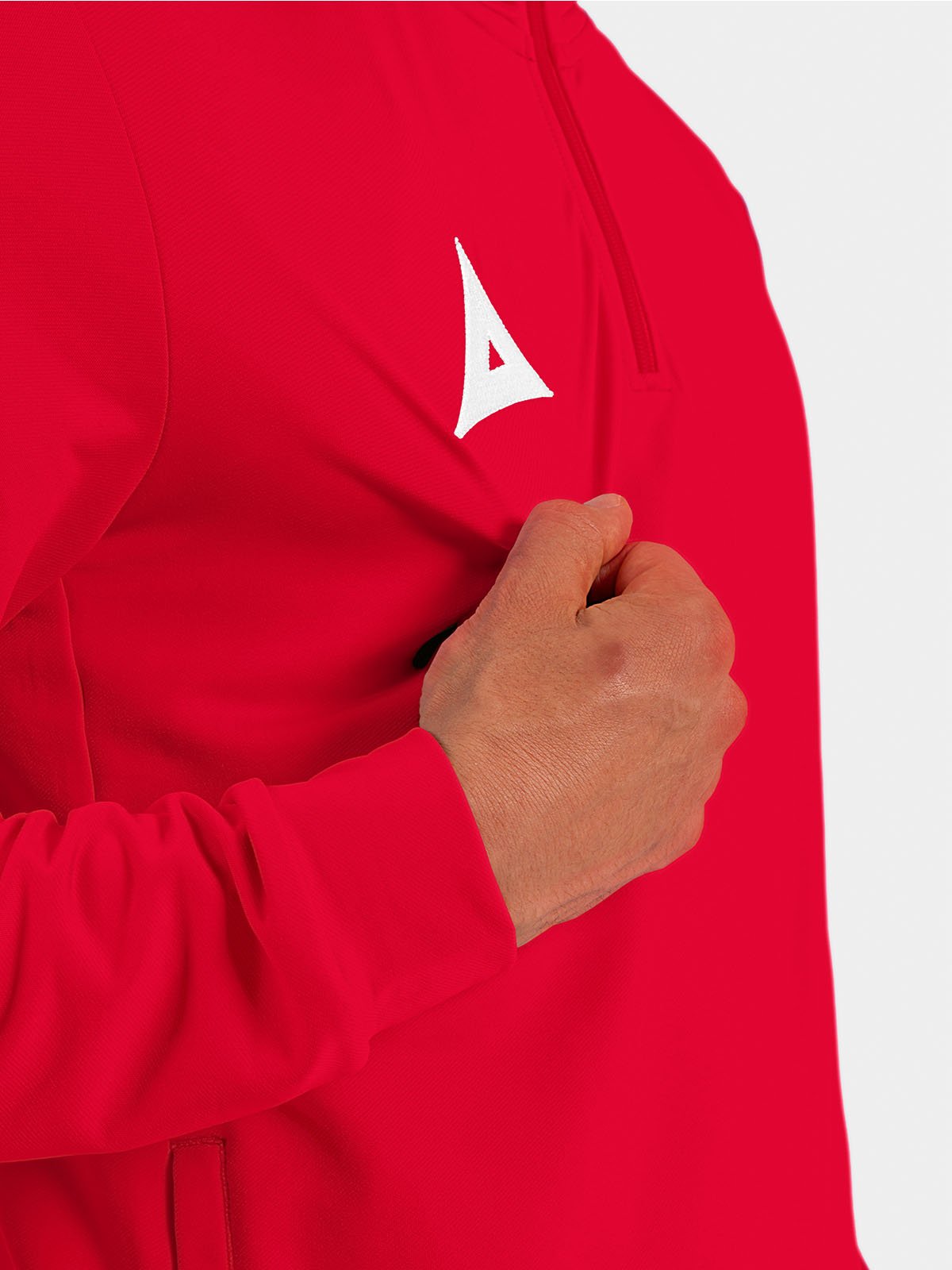 picture of focus 2 qz hoodie - red