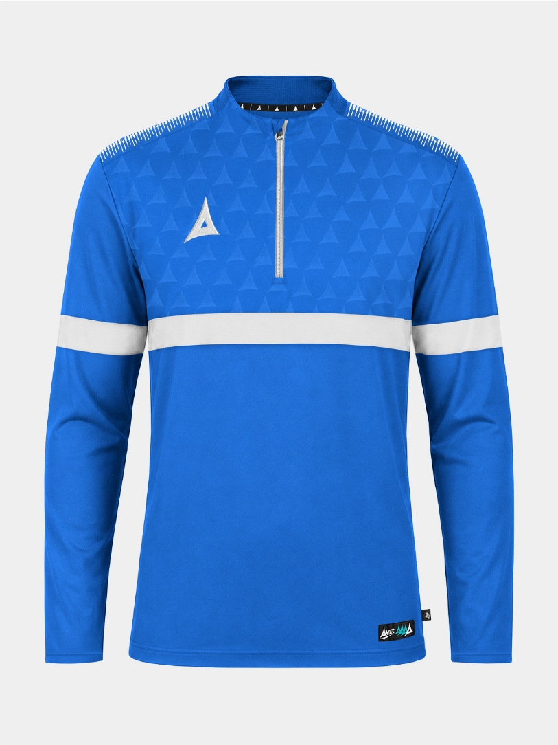 Front shot of the Royal Blue Evolve Pro Overlay, showcasing the vibrant colourway and technical mesh side panels.