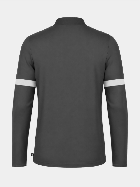 	Back view of the Anthracite performance overlay, highlighting the flexible 88/12 fabric blend and high-quality construction