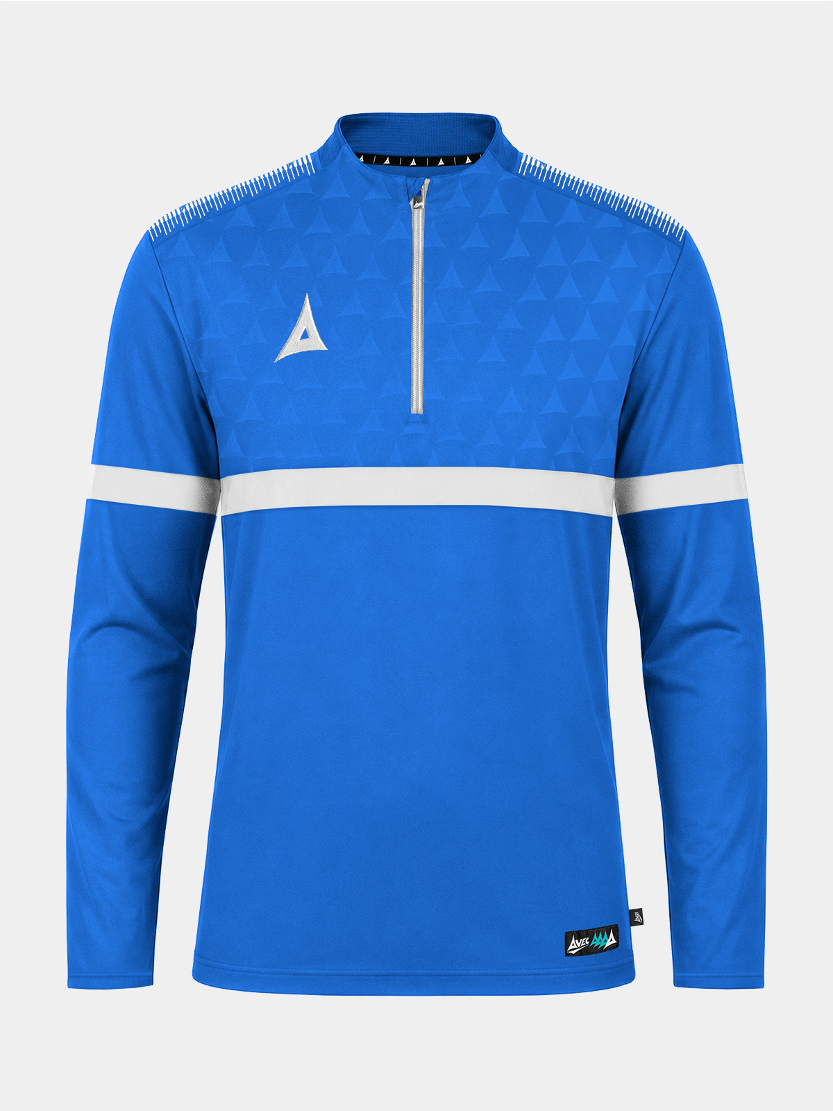 	front shot of the royal blue evolve pro overlay, showcasing the vibrant colourway and technical mesh side panels.