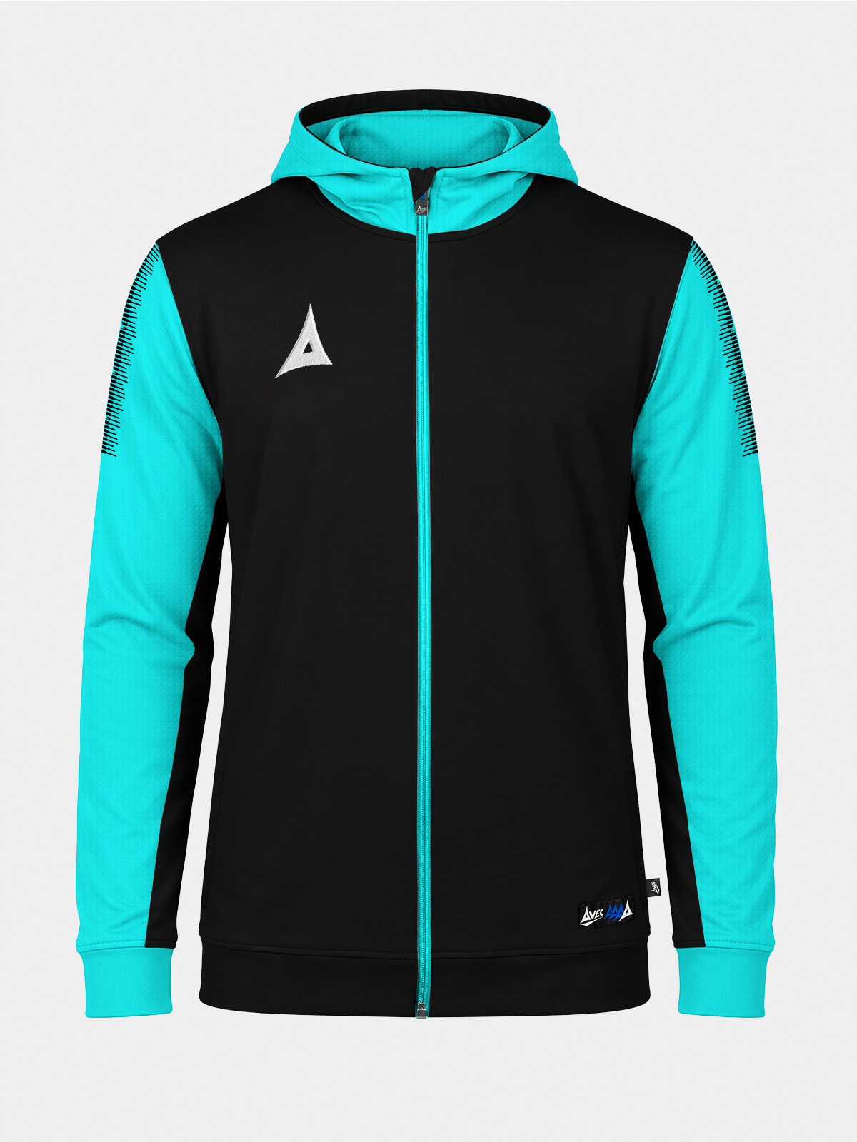 picture of pro player fz hooded jacket - black