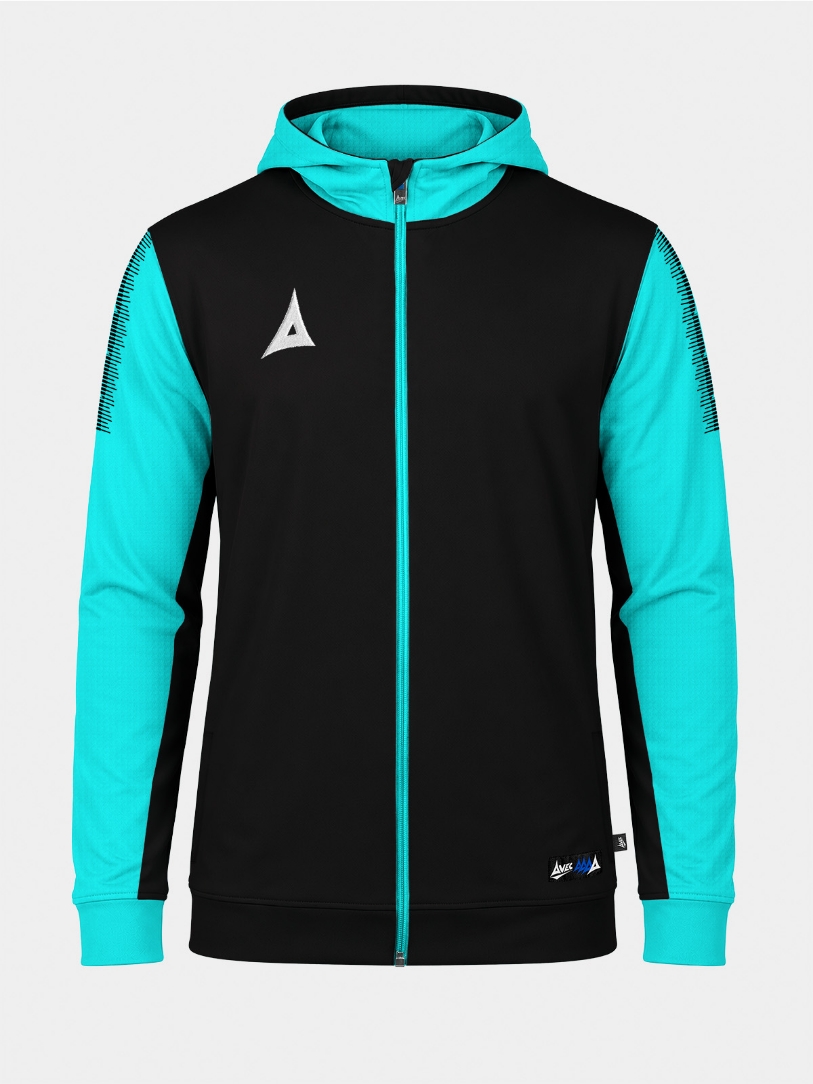 Picture of PRO PLAYER FZ HOODED JACKET - BLACK