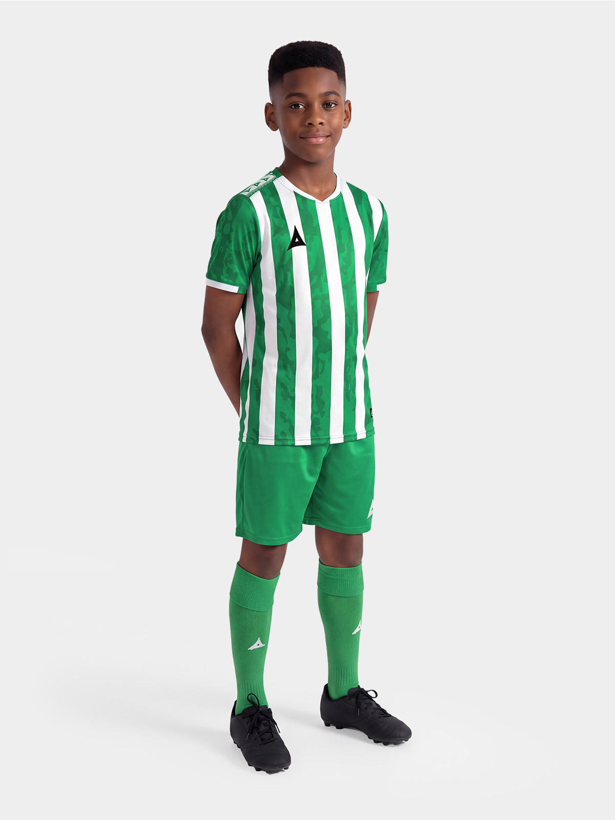 picture of pro intent stripe jersey - green/white
