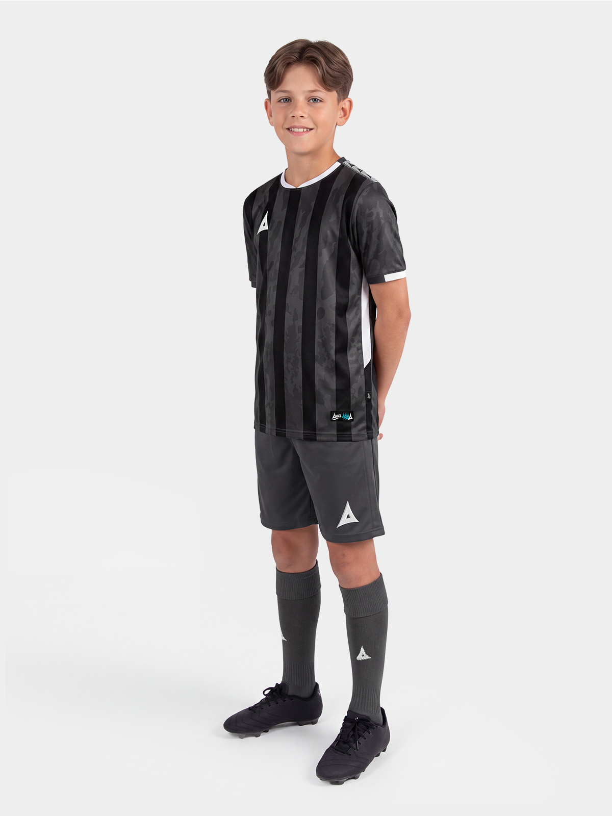picture of pro intent stripe jersey - anthracite/black