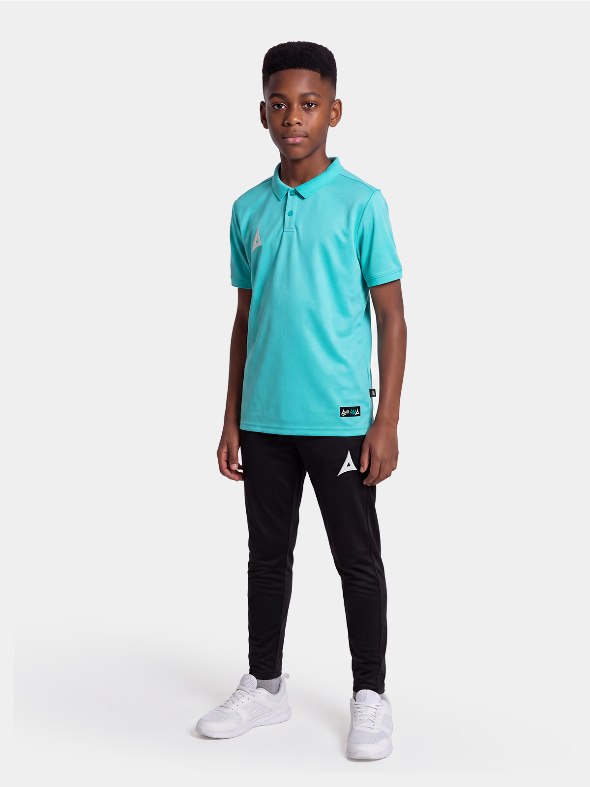 picture of focus 2 tech polo - hyper blue
