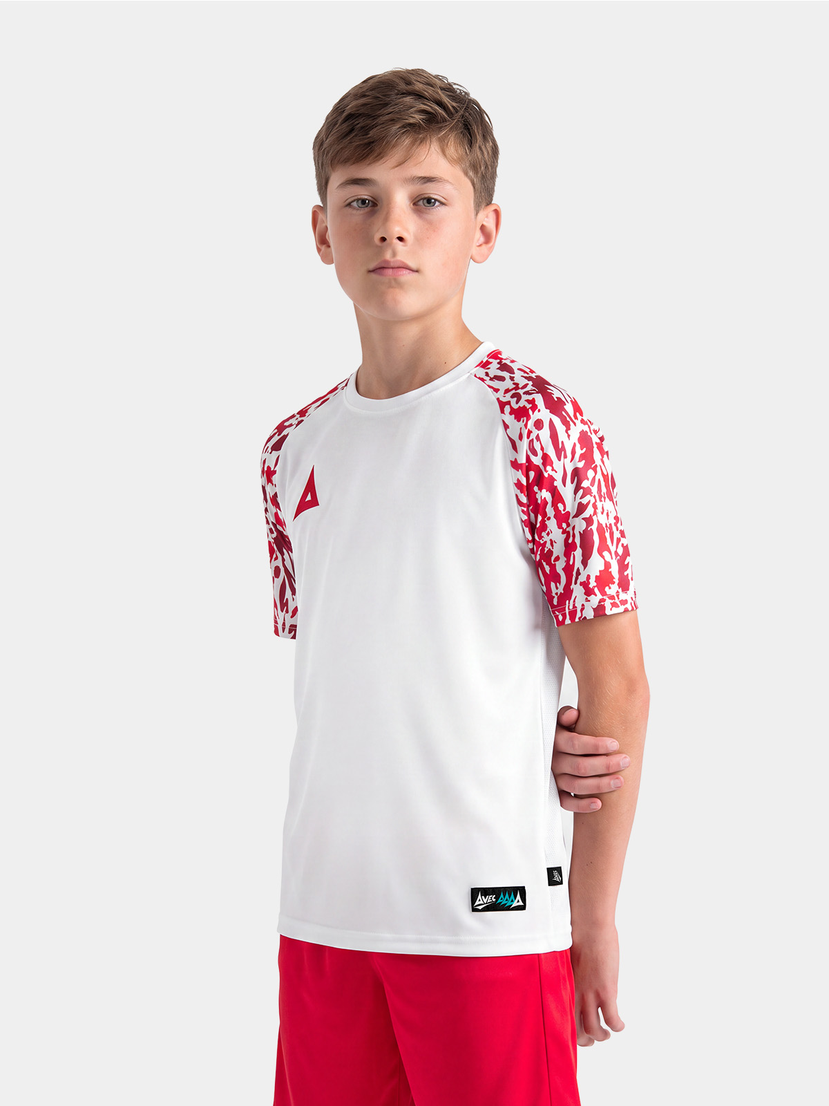 picture of classic pro jersey - white/red