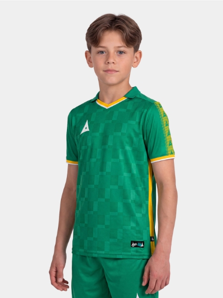 Picture of SQ PRO JERSEY - GREEN/YELLOW