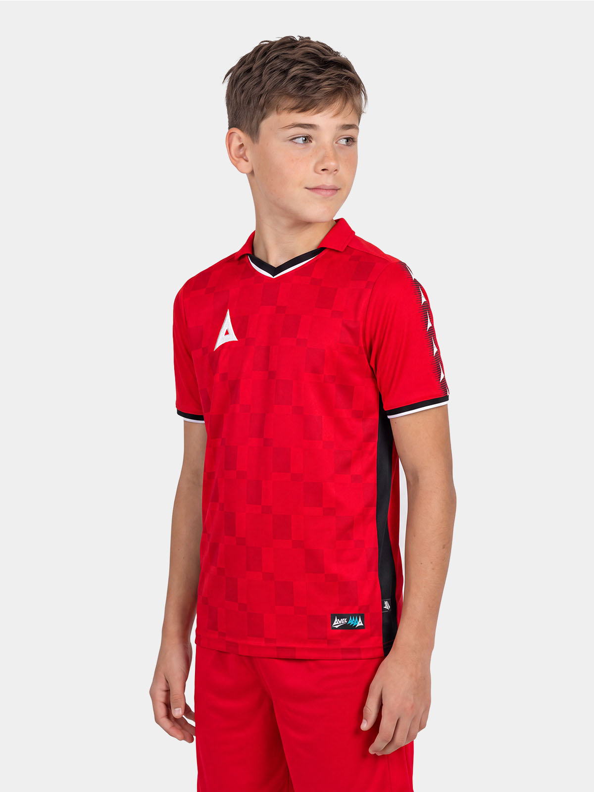 picture of sq pro jersey - red/black