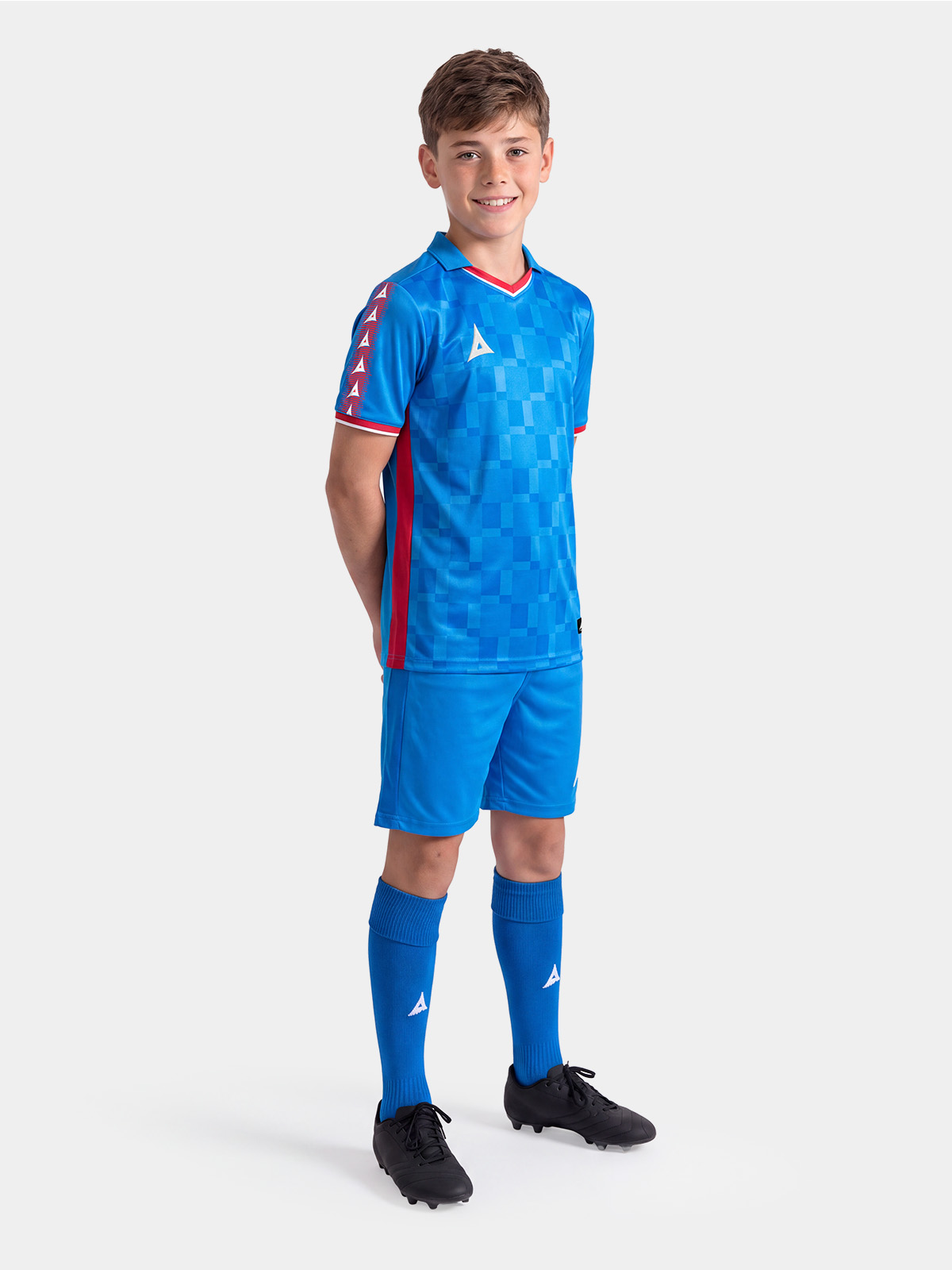 picture of sq pro jersey - royal/red