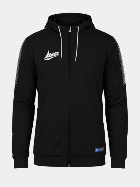 Picture of EVOLVE FZ HOODIE - BLACK/WHITE