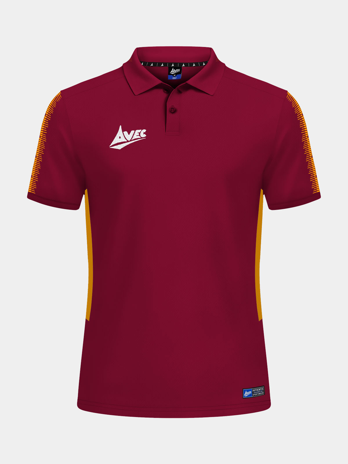 picture of evolve tech polo - claret