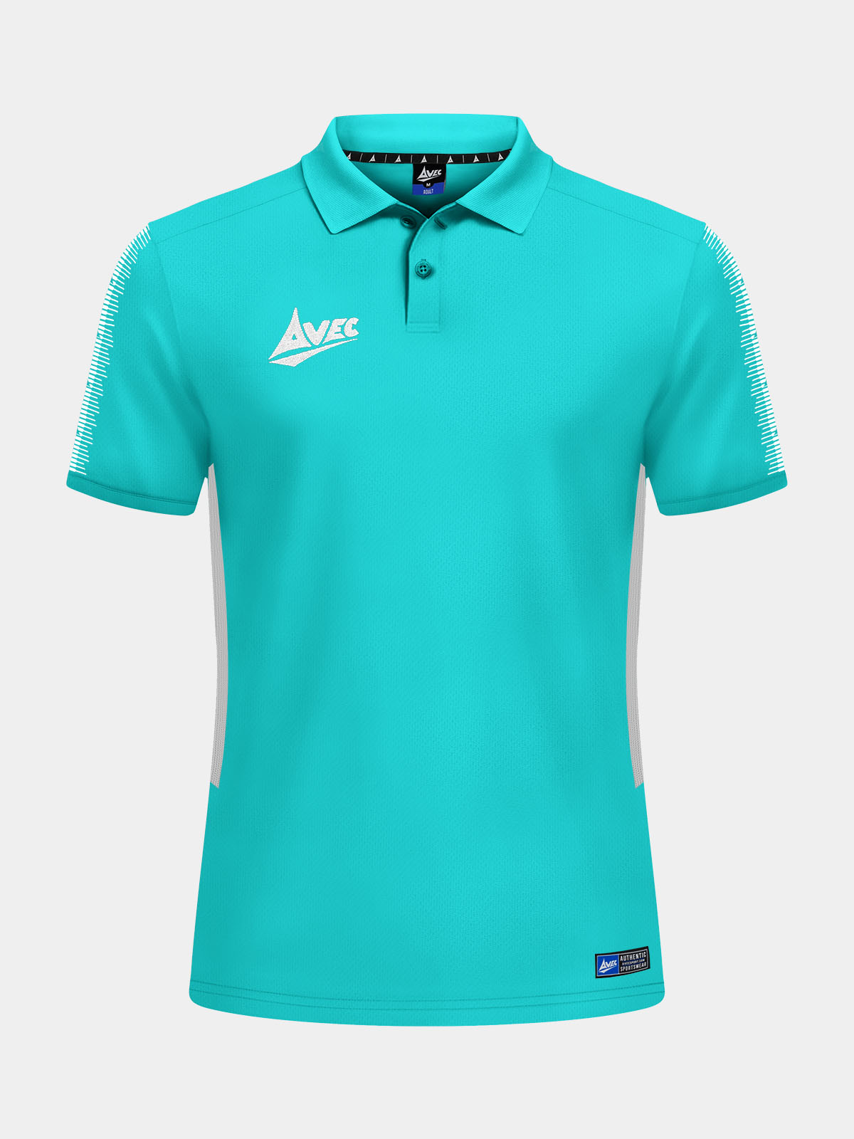 picture of evolve tech polo - hyper blue