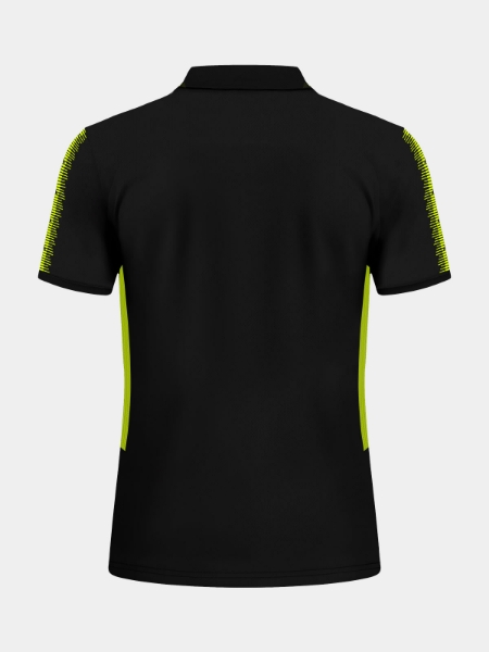 Picture of EVOLVE TECH POLO - BLACK/NEON YELLOW