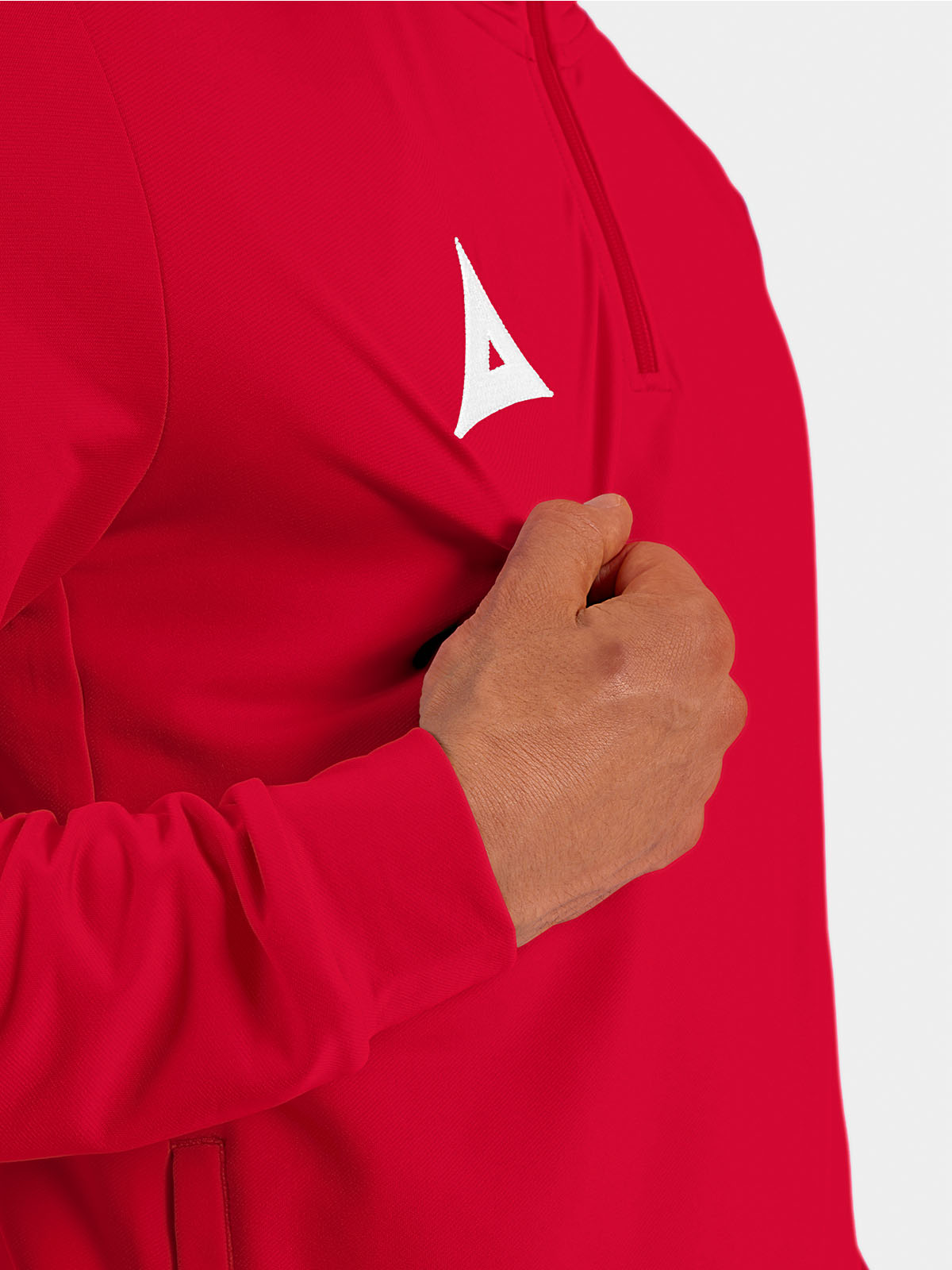 picture of focus 2 qz hoodie - red
