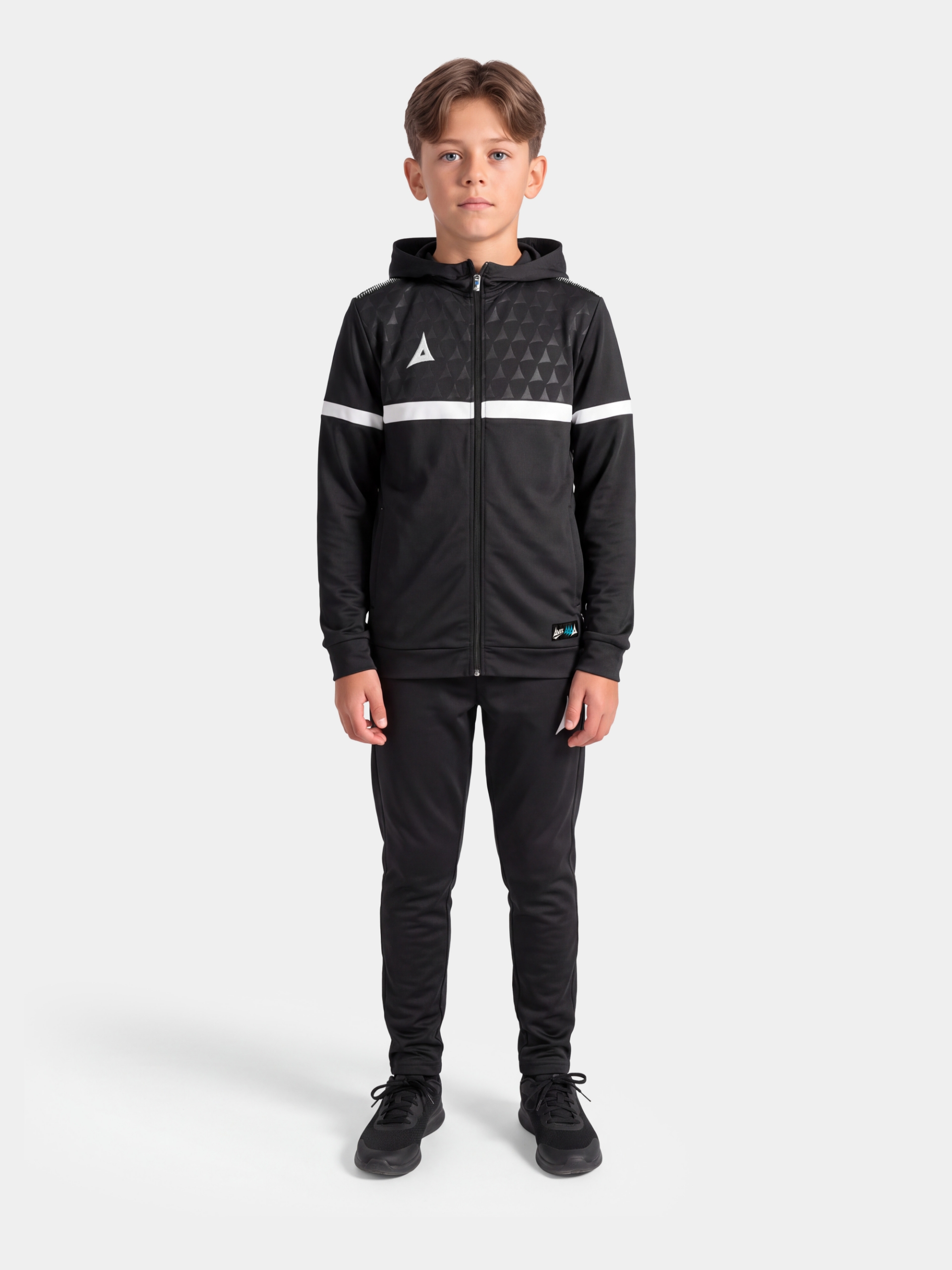 picture of evolve pro fz poly hoodie - black