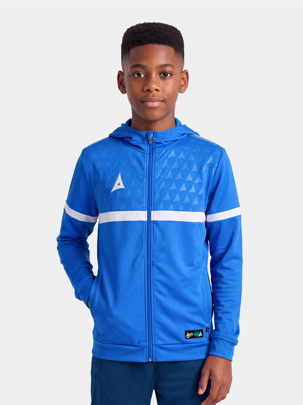 picture of evolve pro fz poly hoodie - royal