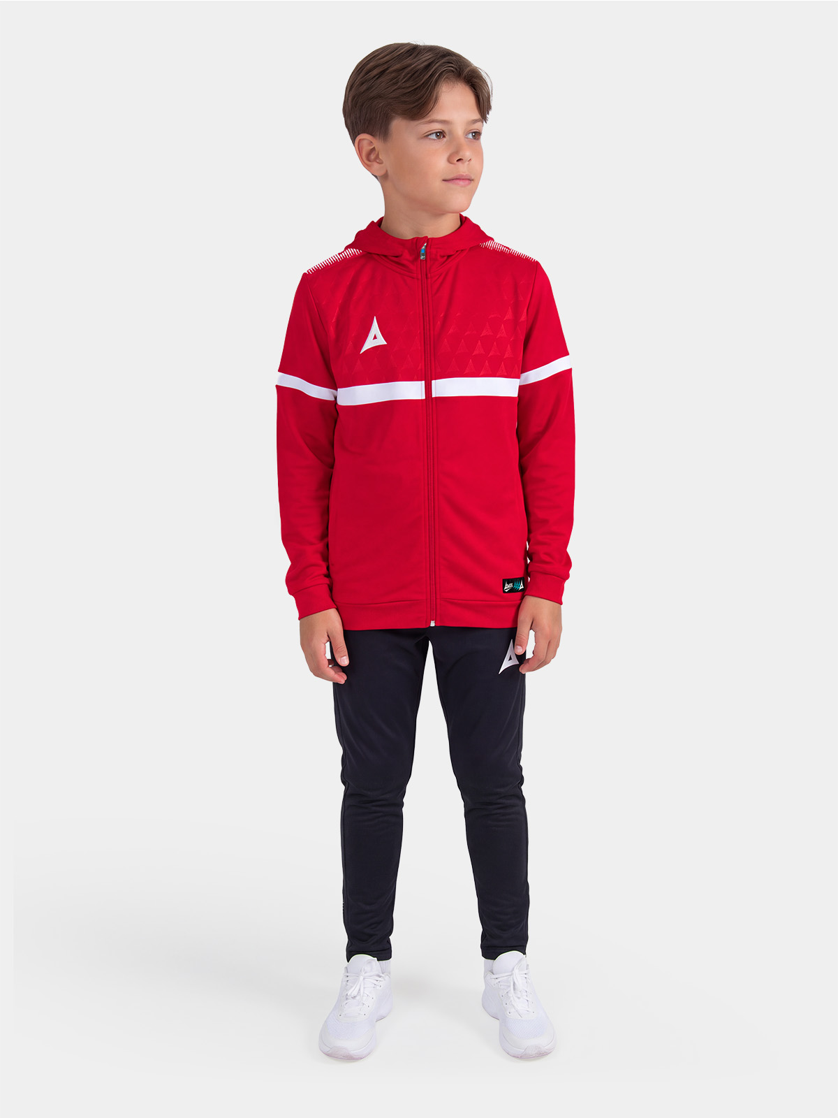 picture of evolve pro fz poly hoodie - red