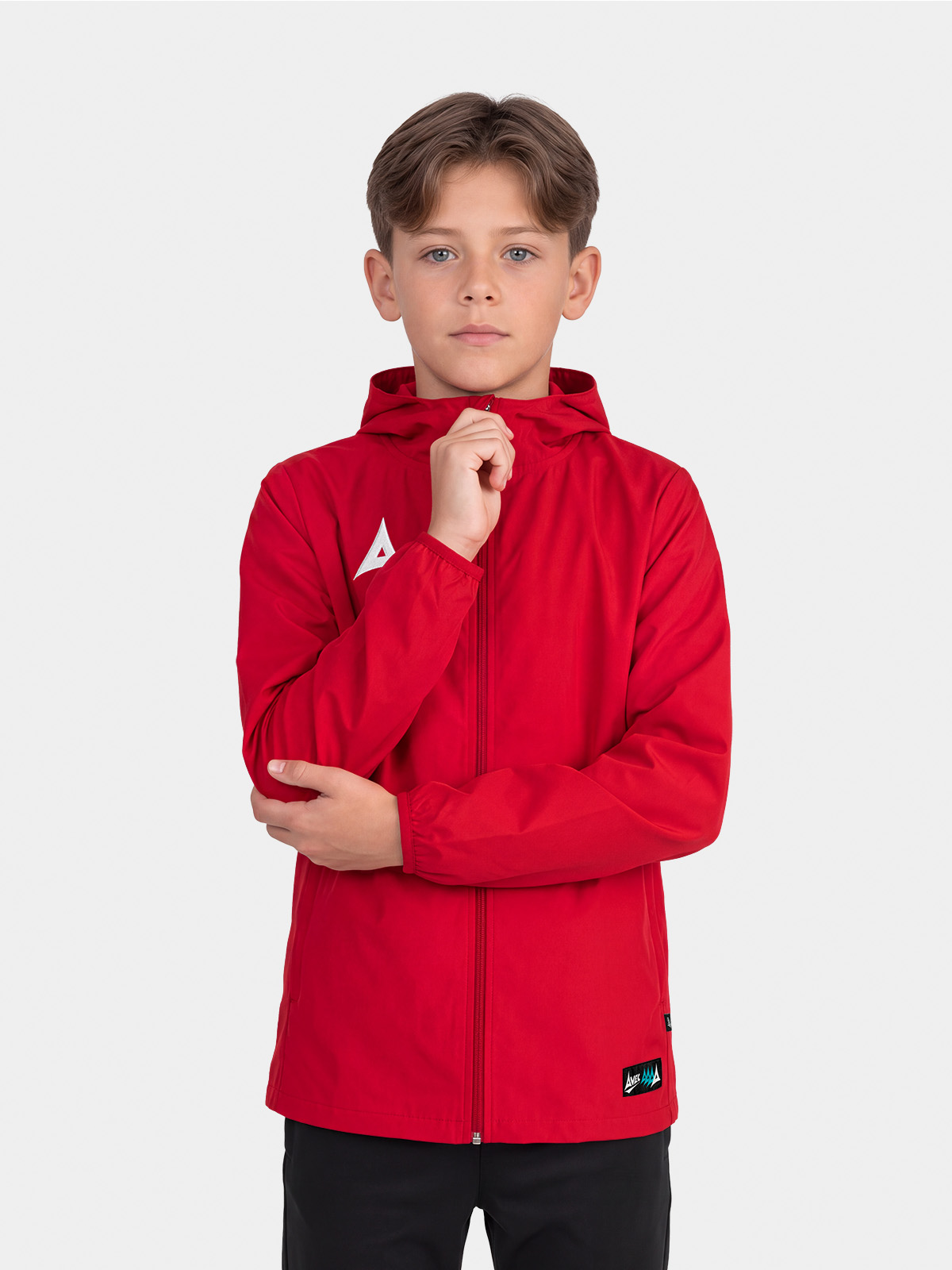 picture of focus 2 shell jacket - red