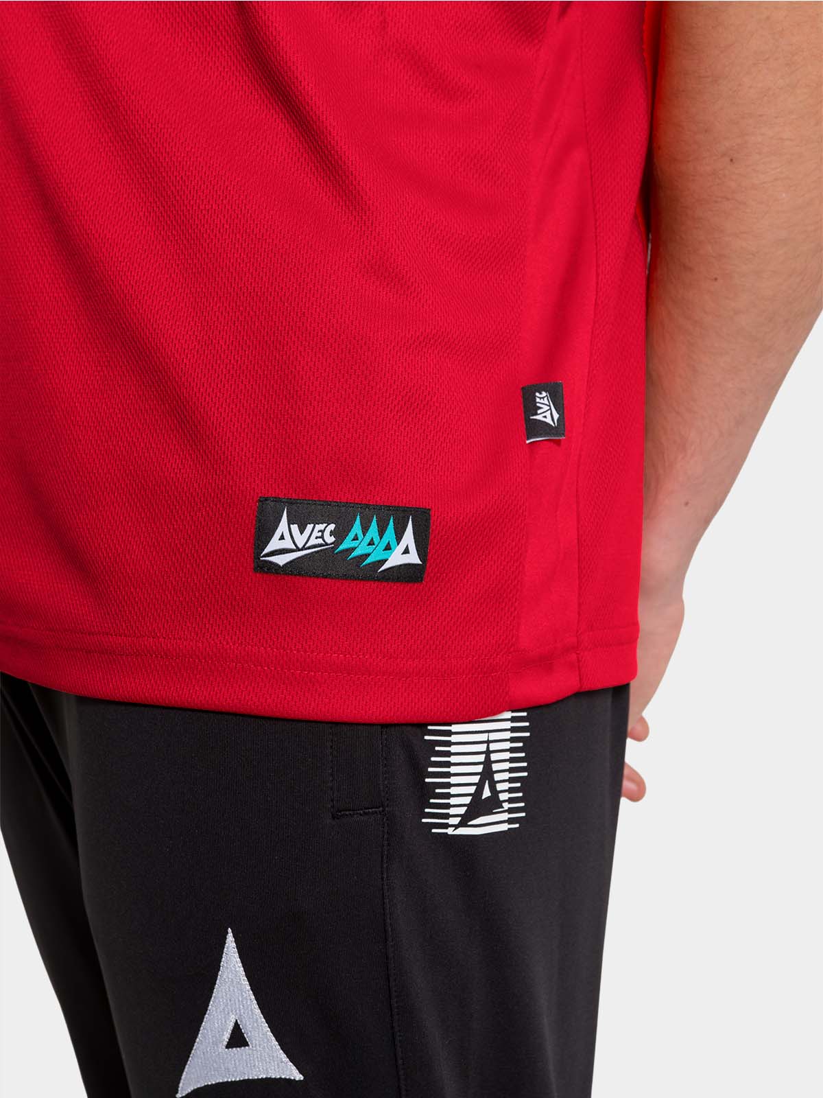 picture of evolve pro tech polo - red