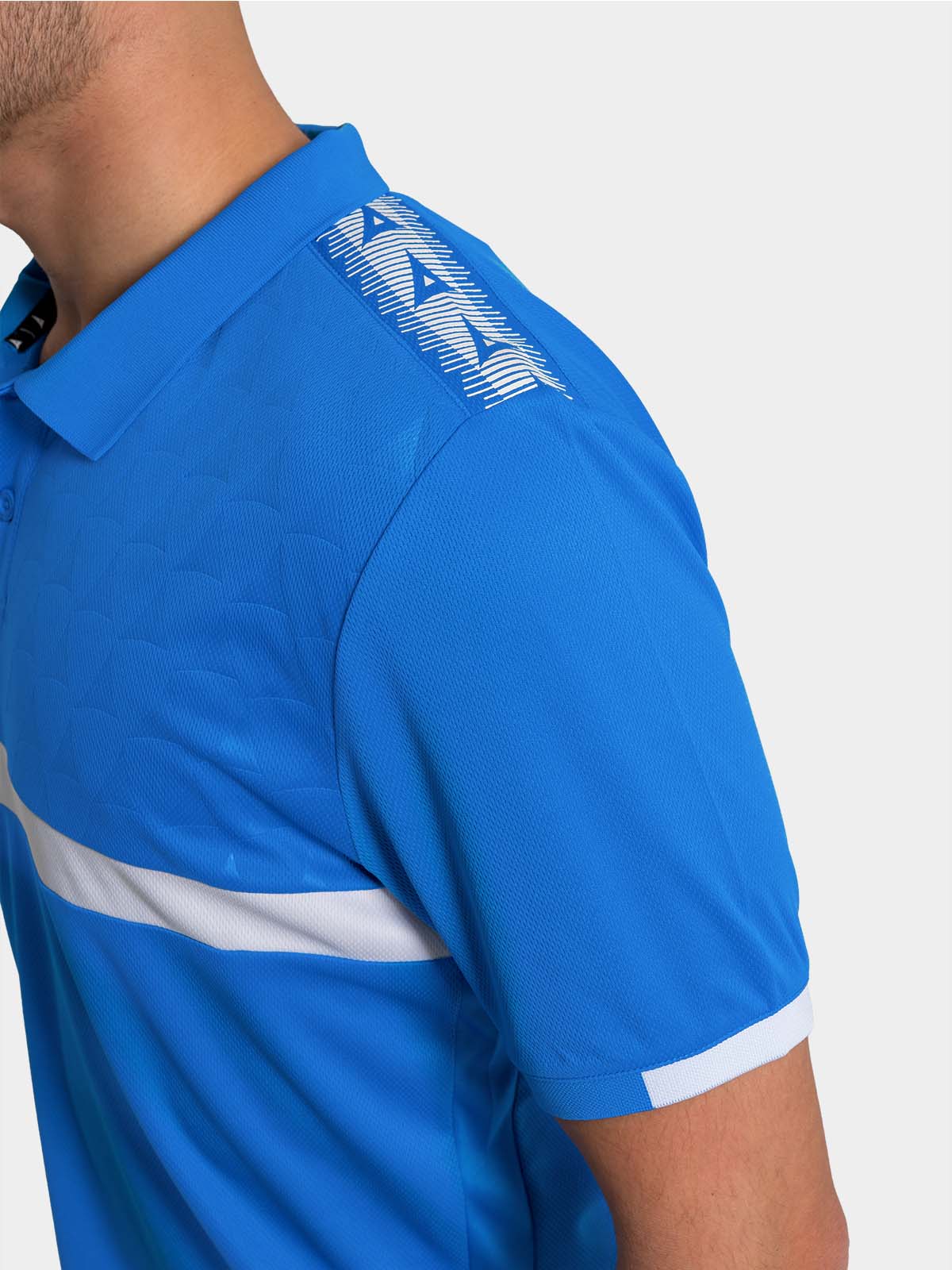 picture of evolve pro tech polo - royal