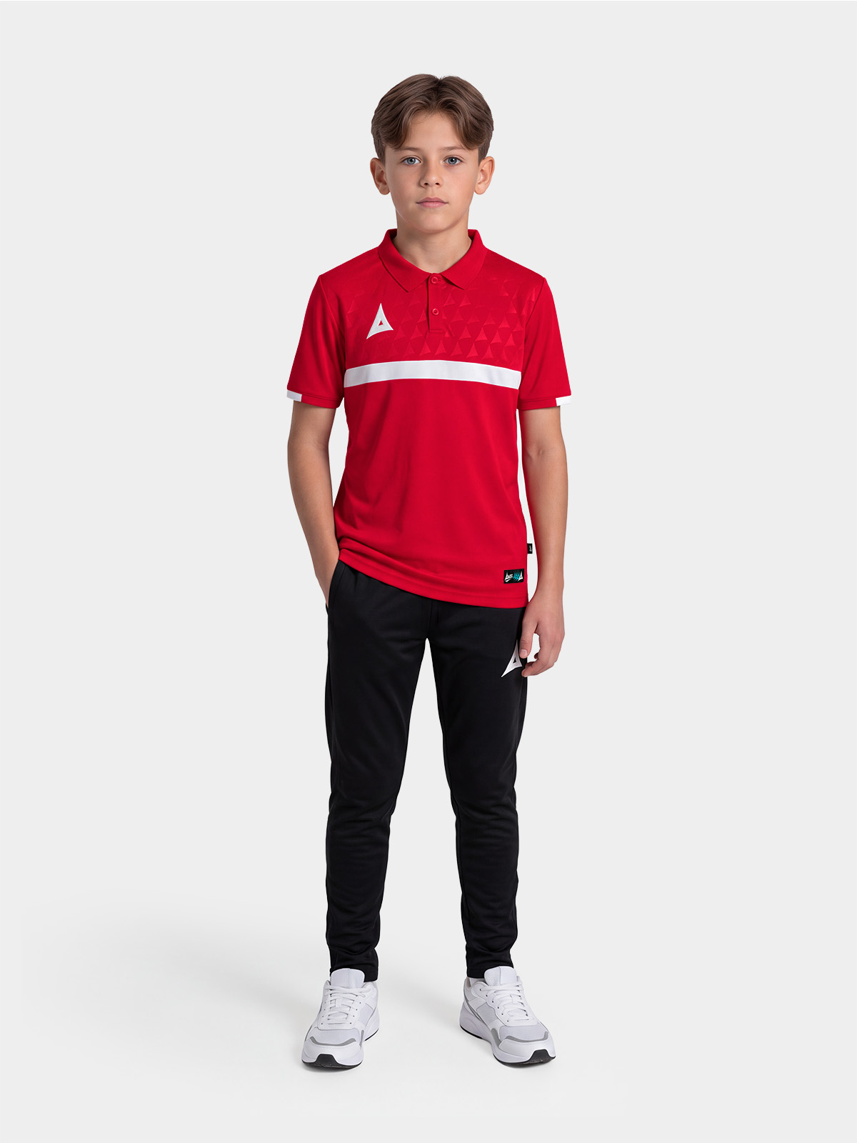 picture of evolve pro tech polo - red