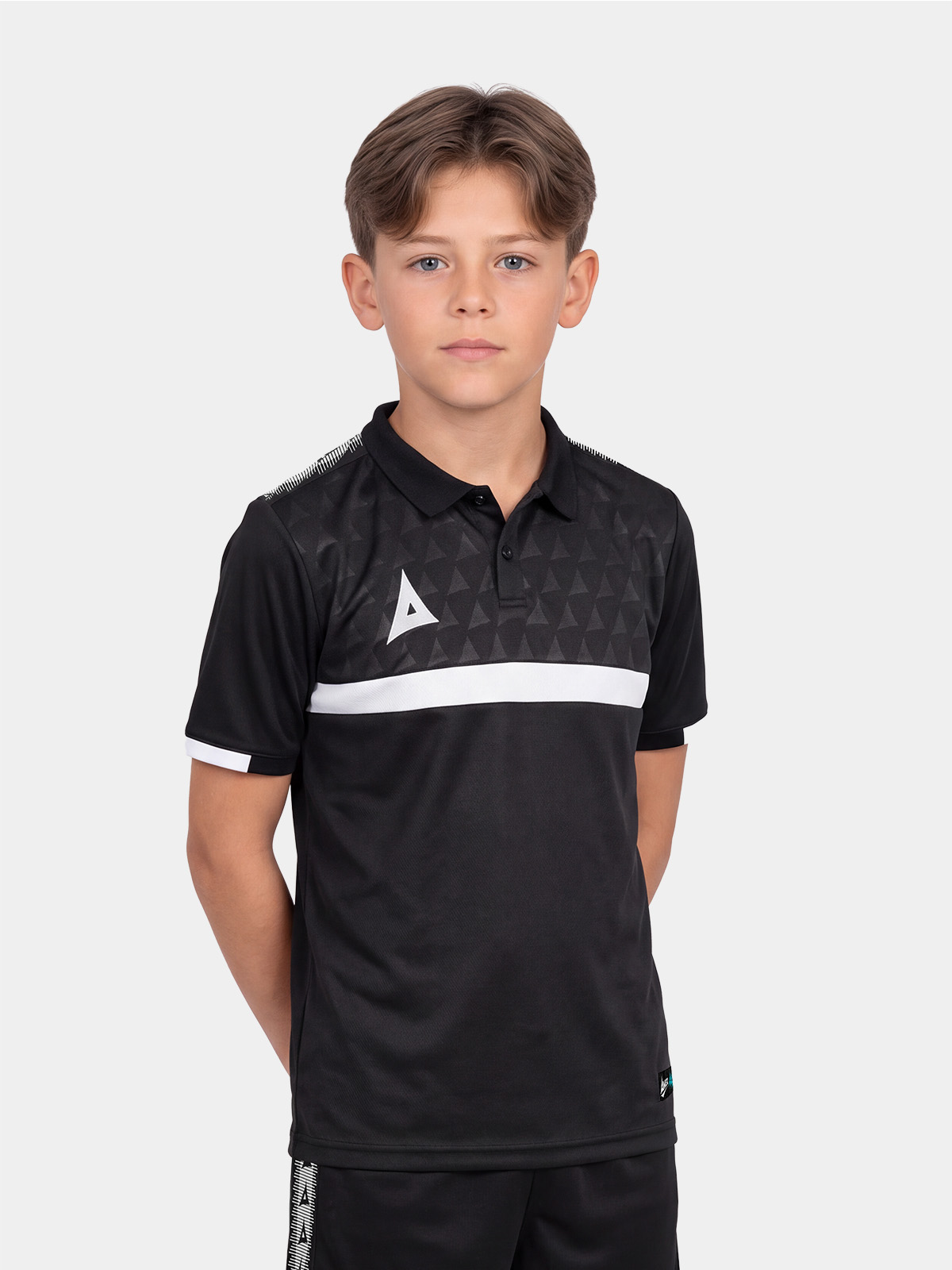 picture of evolve pro tech polo - black
