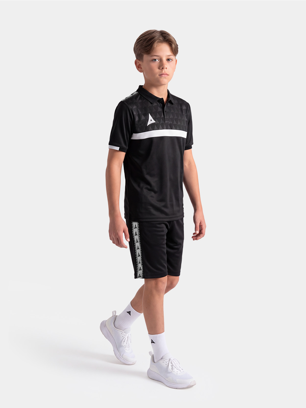 picture of evolve pro tech polo - black