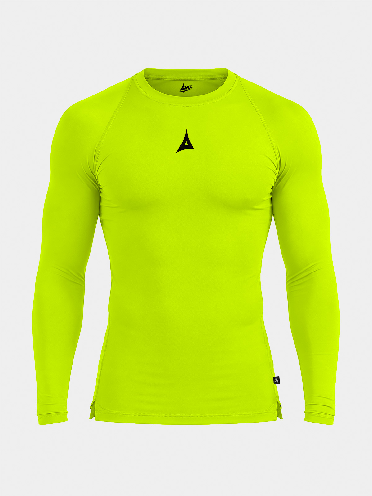 picture of bodyfit jersey - neon yellow