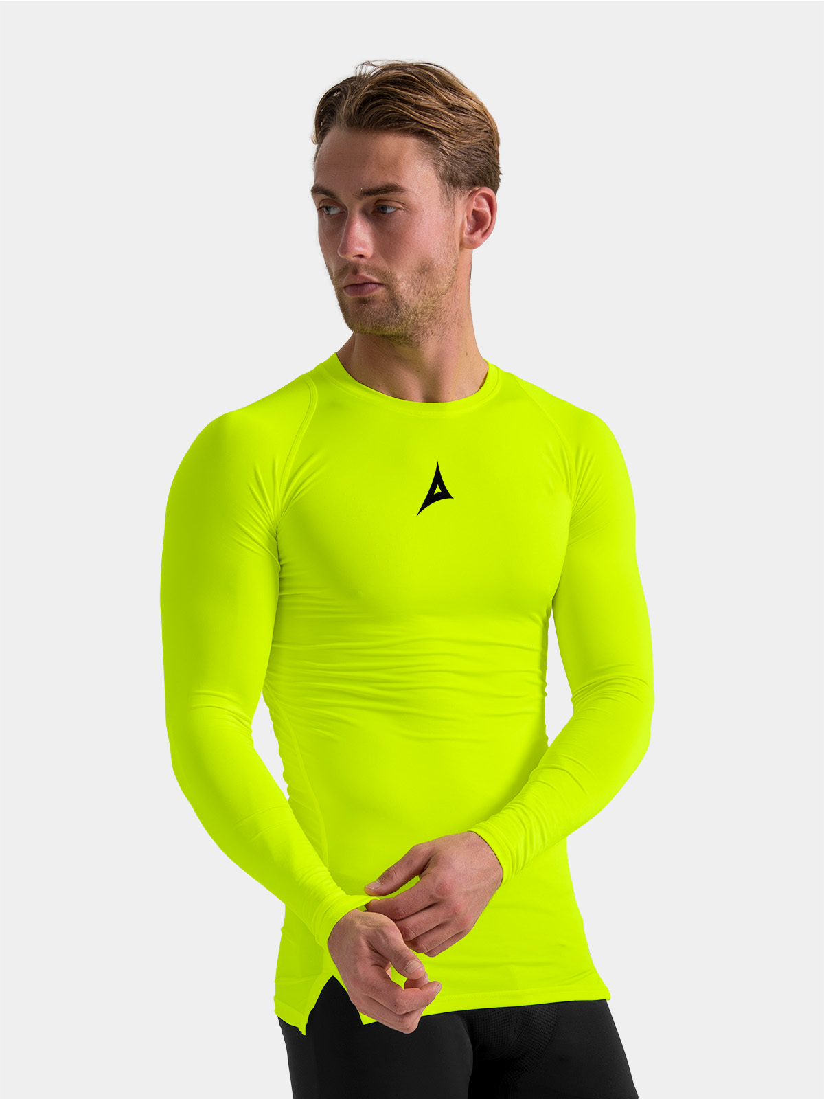 picture of bodyfit jersey - neon yellow