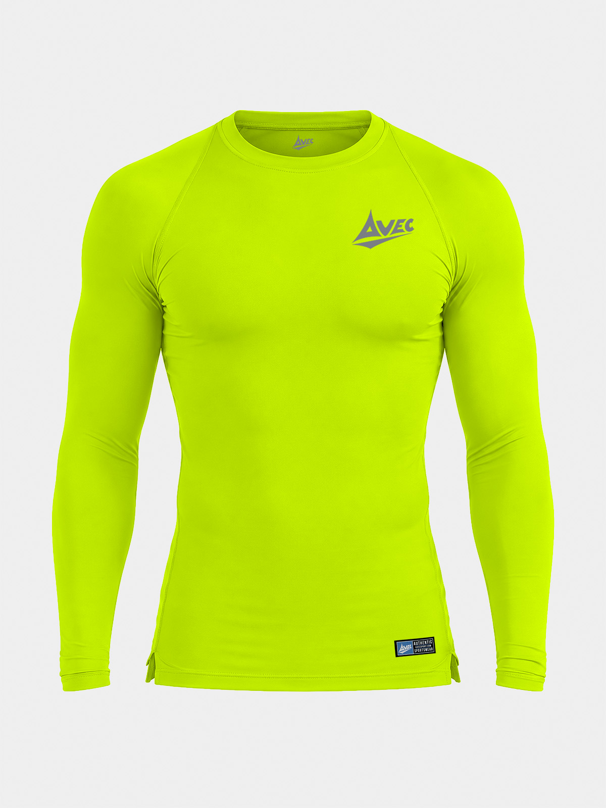 picture of bodyfit jersey - neon yellow
