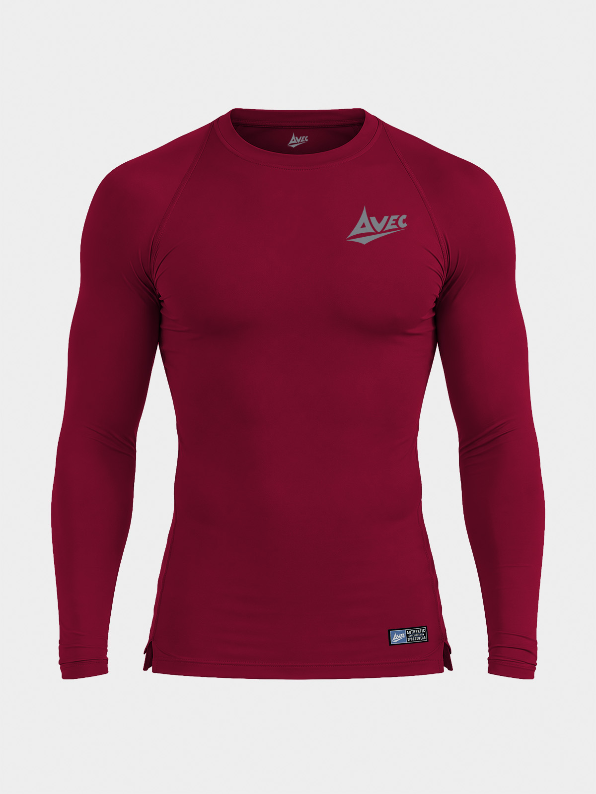picture of bodyfit jersey - claret