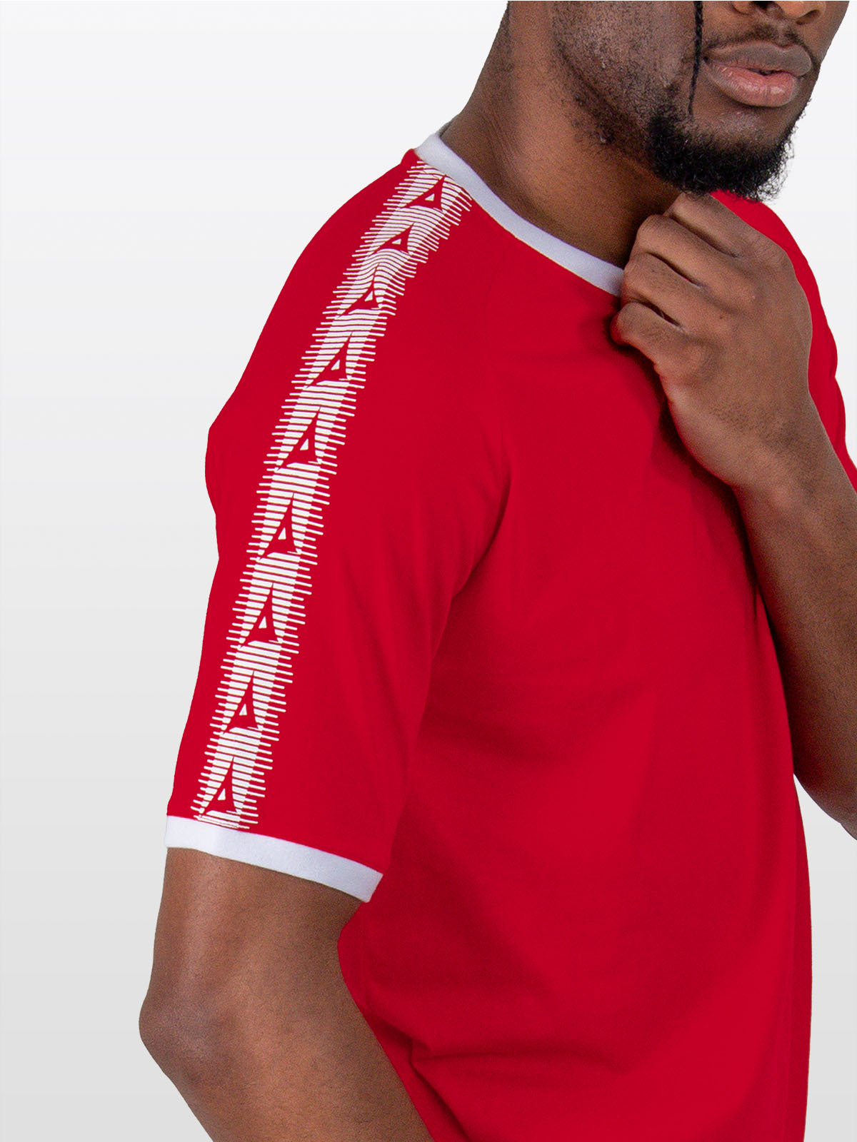 picture of evolve t-shirt - red