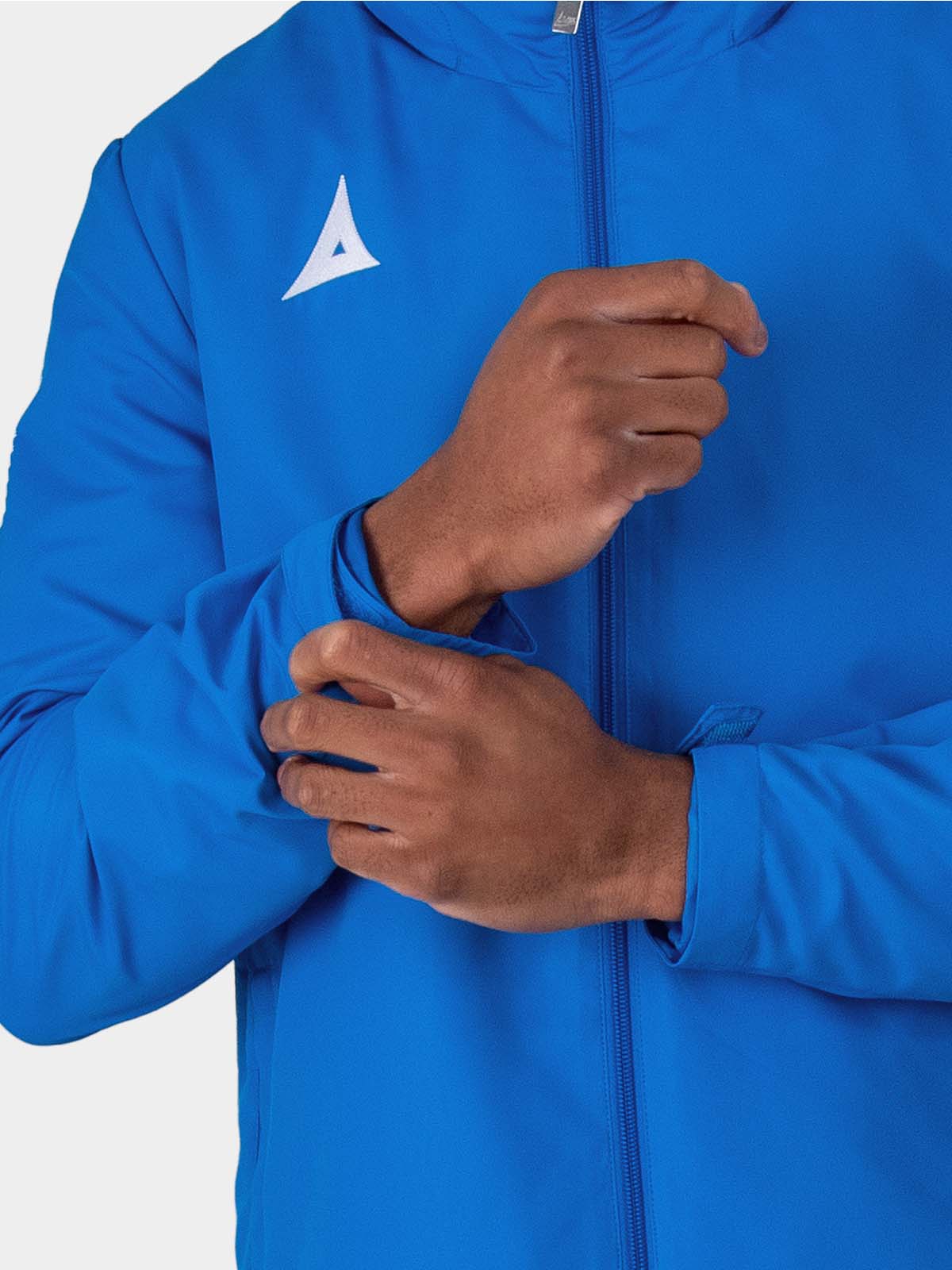 picture of evolve rain jacket - royal