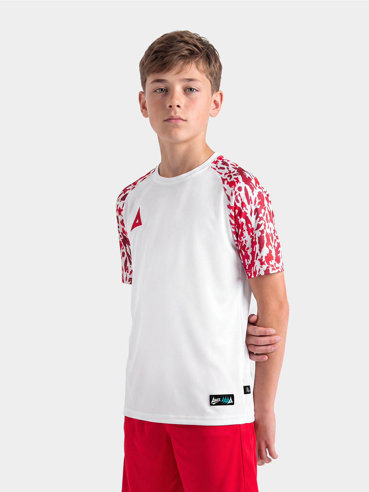 picture of classic pro jersey - white/red
