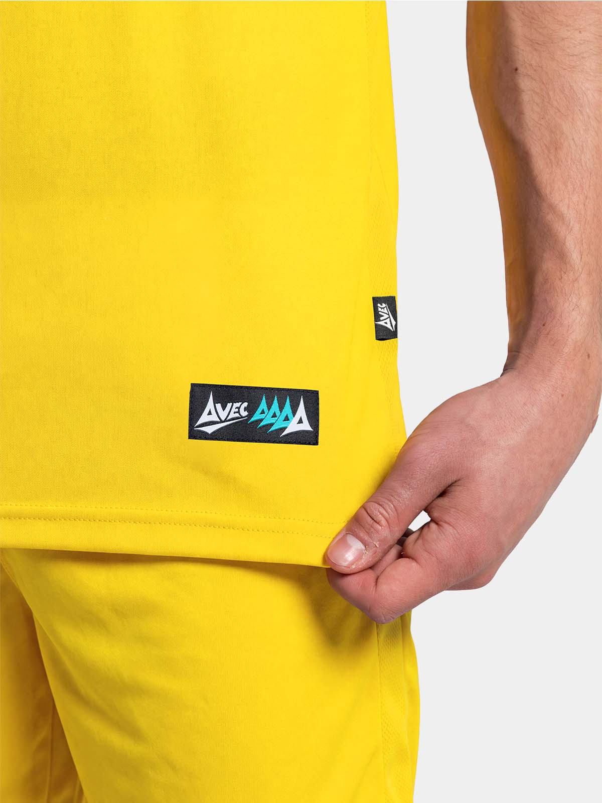 picture of focus 2 classic jersey - yellow/royal