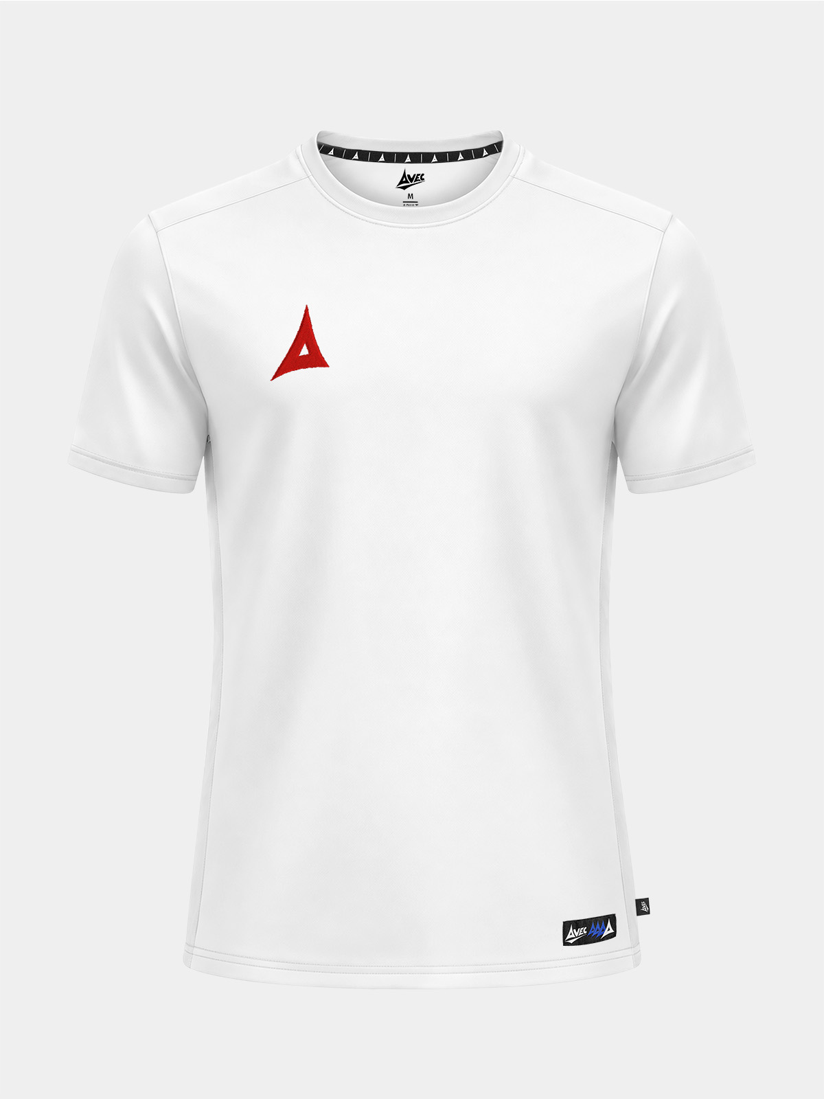 picture of focus 2 classic jersey - white/red