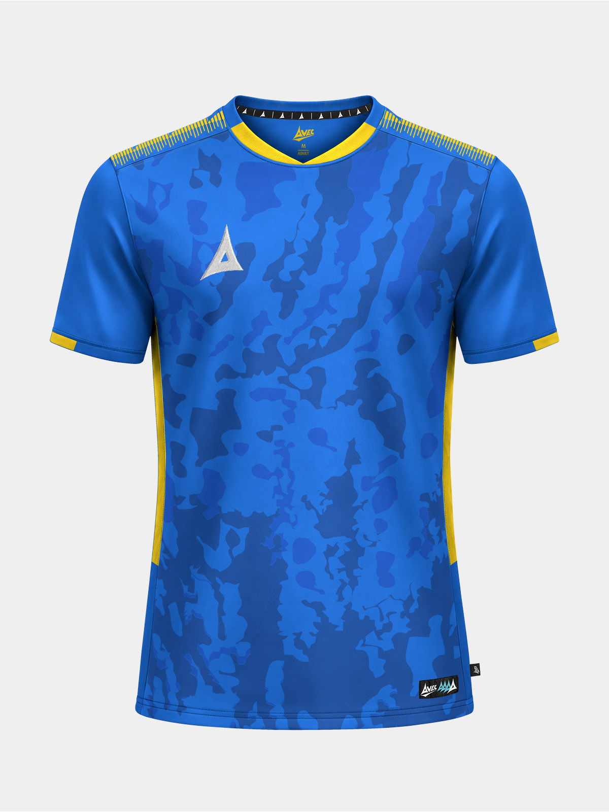 picture of pro intent jersey - royal/yellow