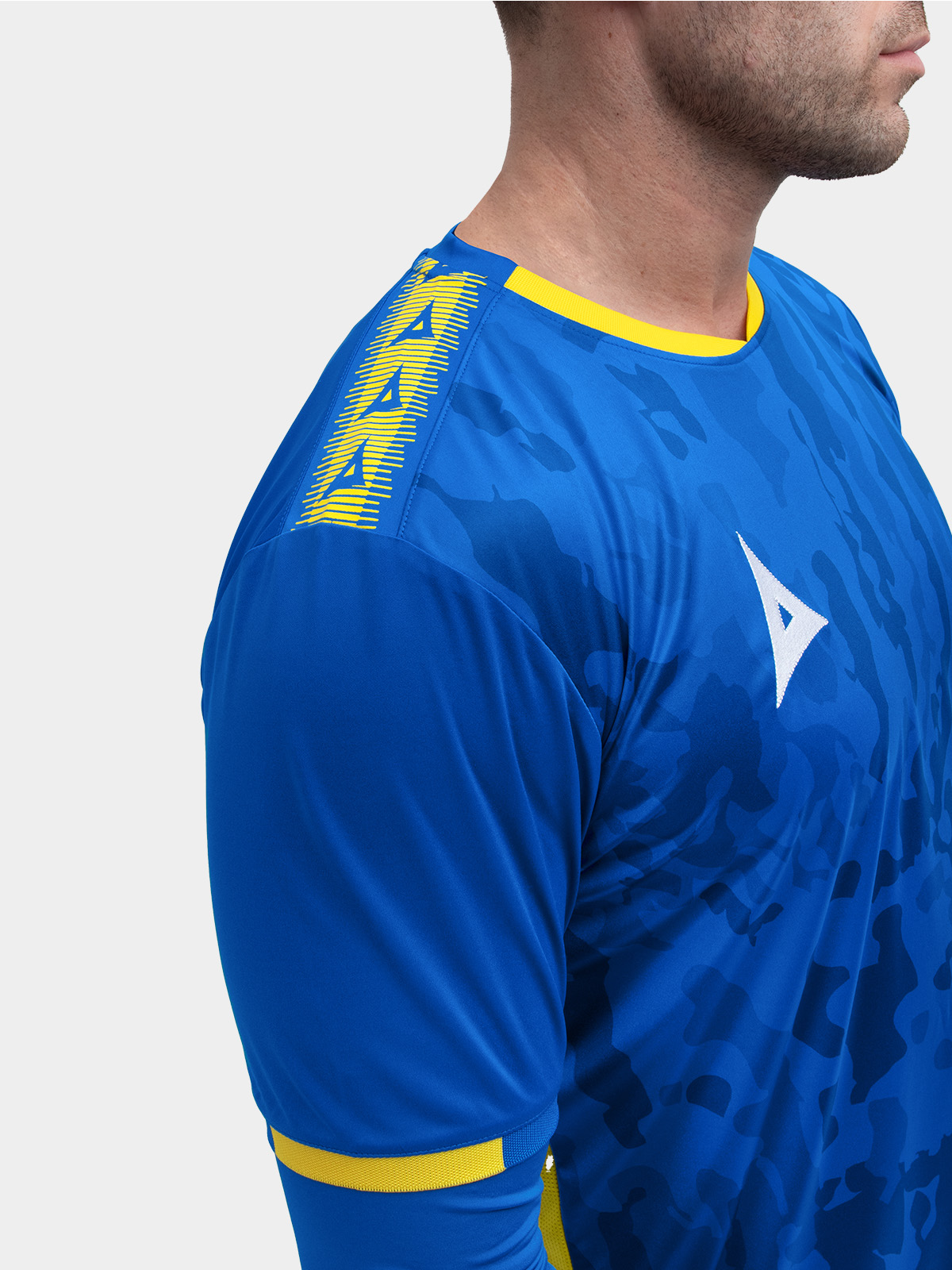picture of pro intent jersey - royal/yellow