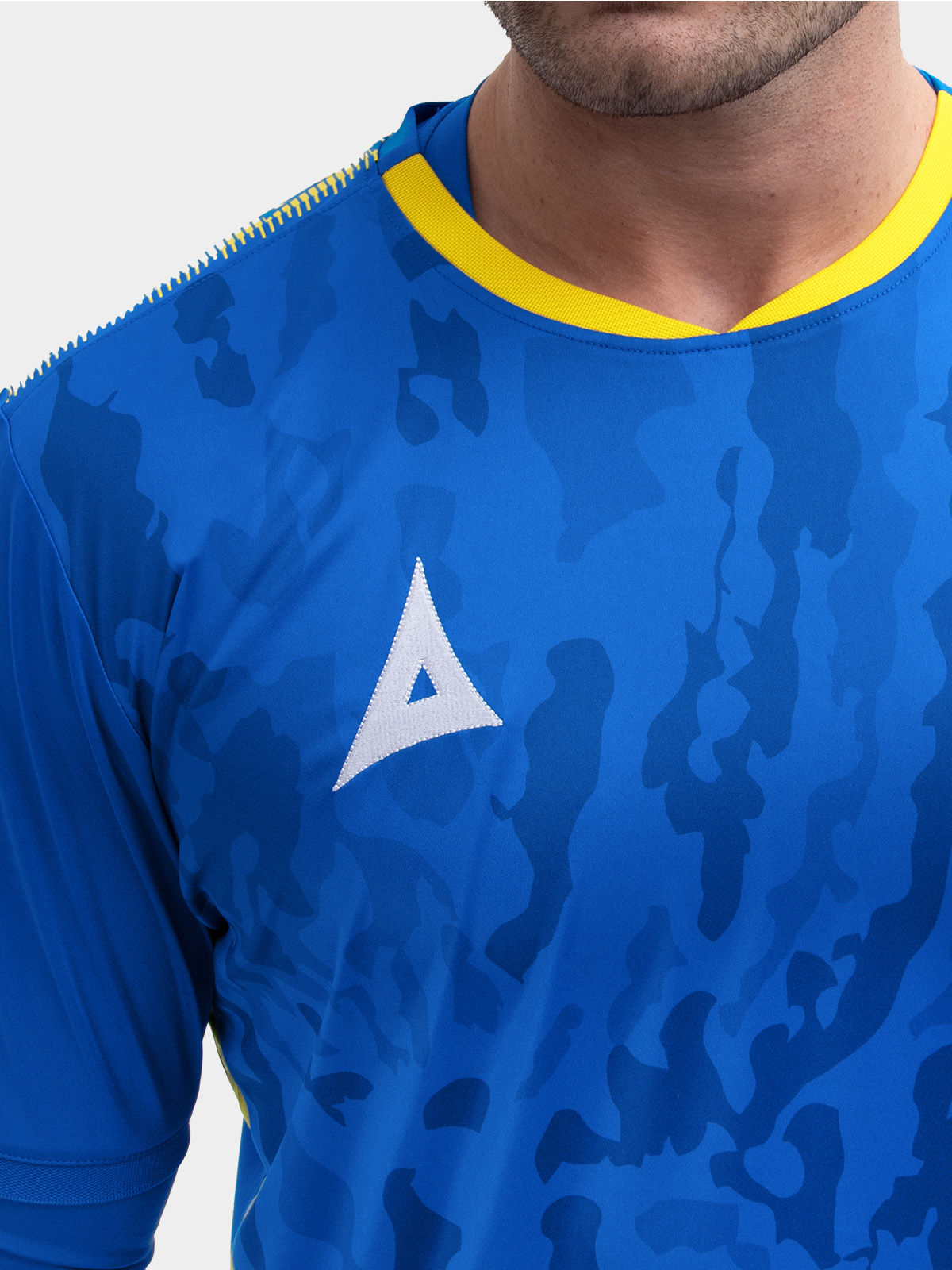 picture of pro intent jersey - royal/yellow