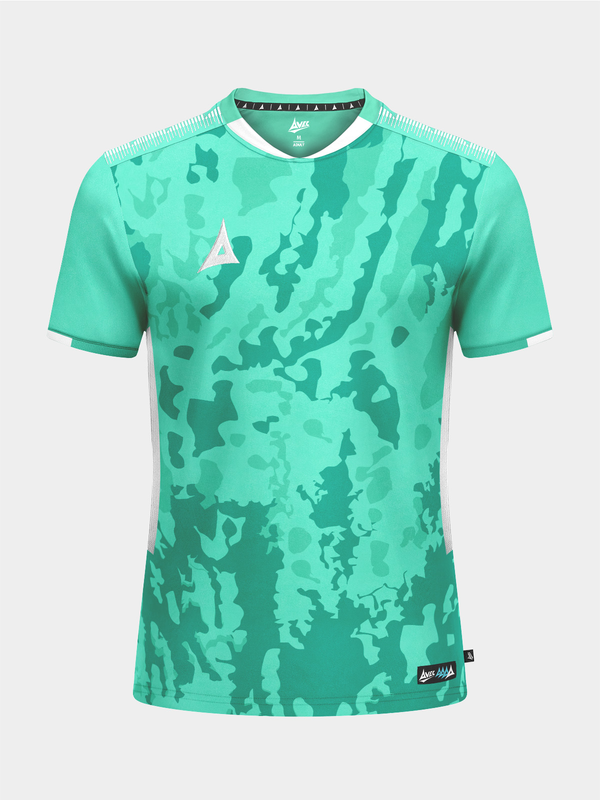 picture of pro intent jersey - hyper green/white