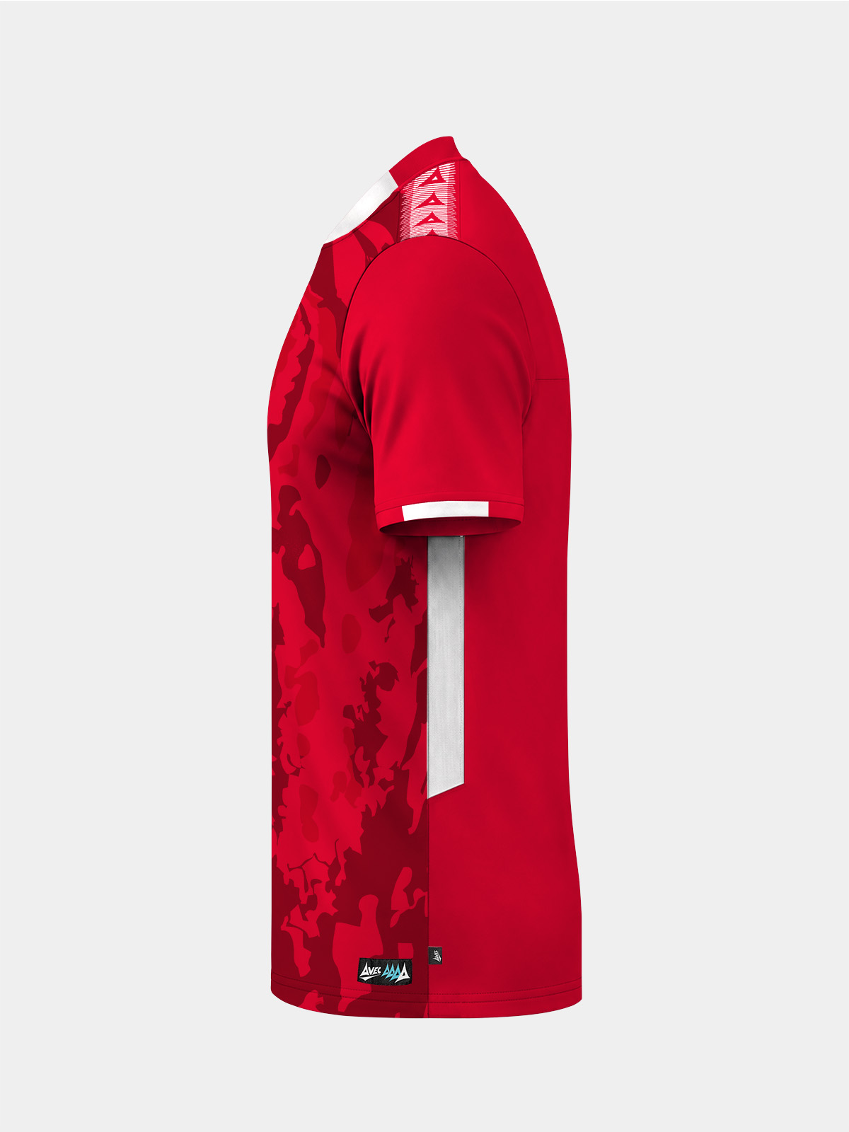 picture of pro intent jersey - red/white
