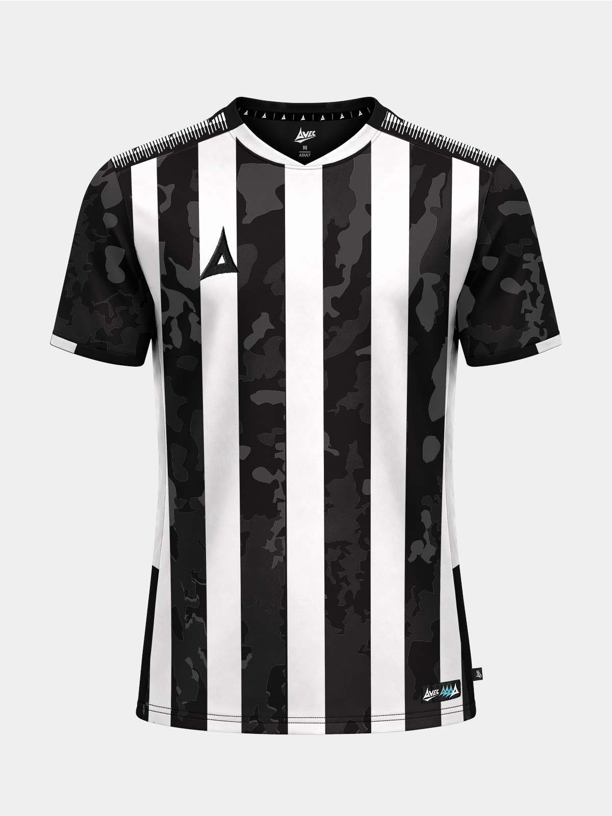 picture of pro intent stripe jersey - black/white