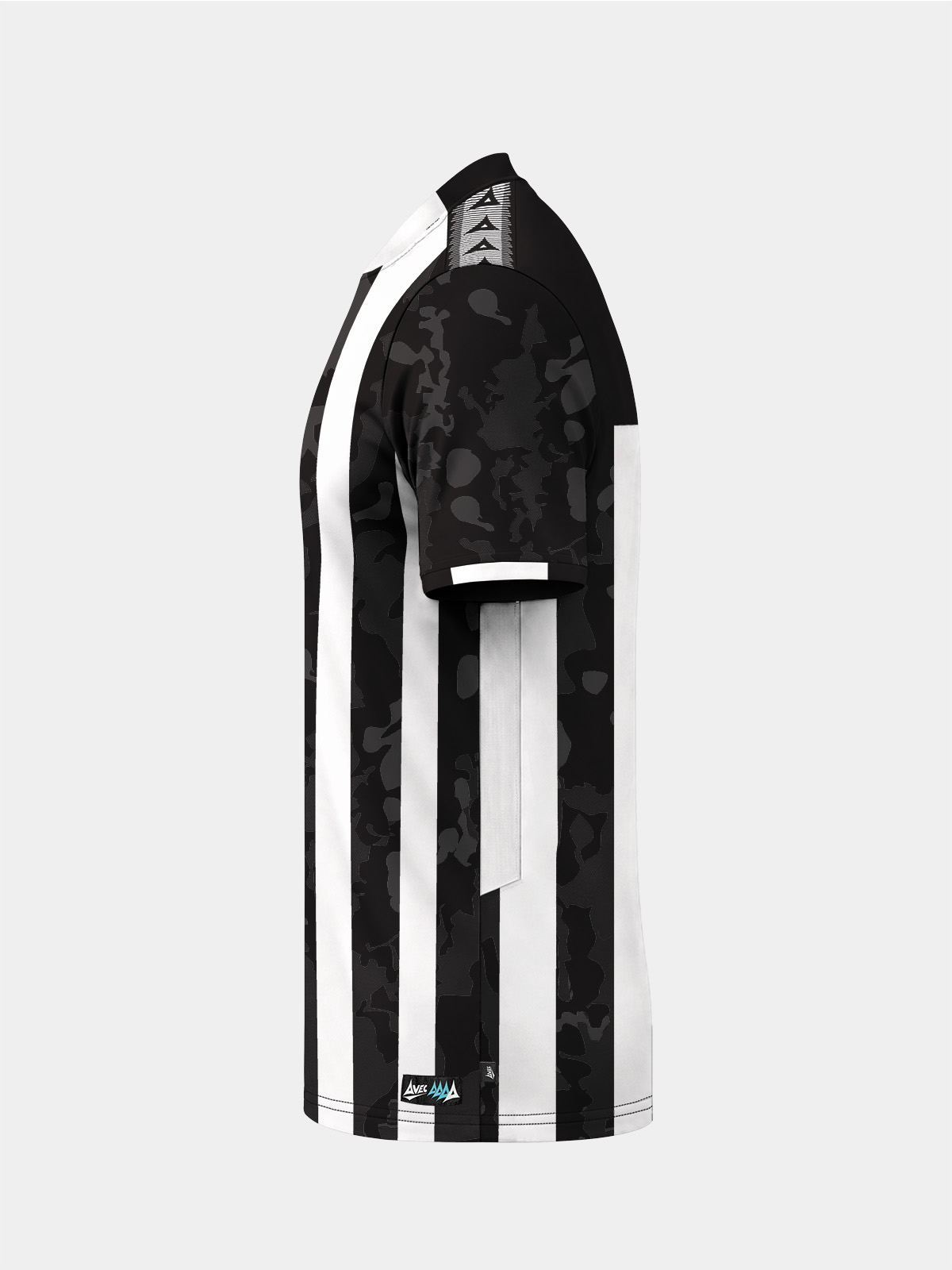 picture of pro intent stripe jersey - black/white