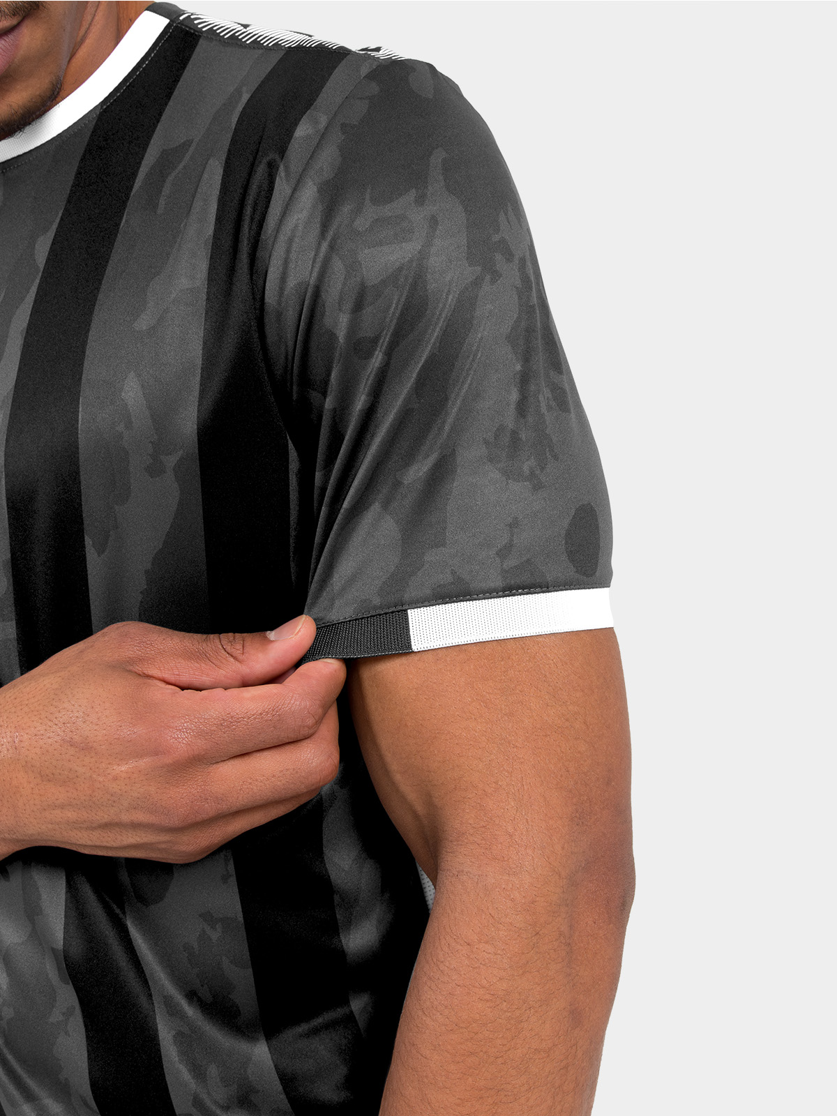 picture of pro intent stripe jersey - anthracite/black