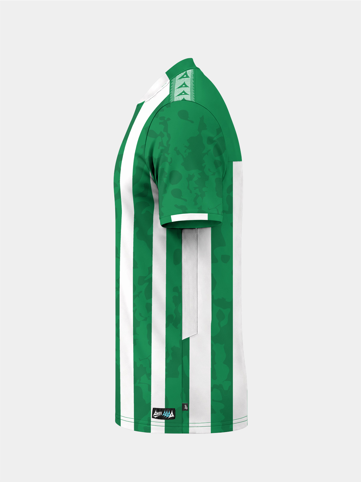 picture of pro intent stripe jersey - green/white