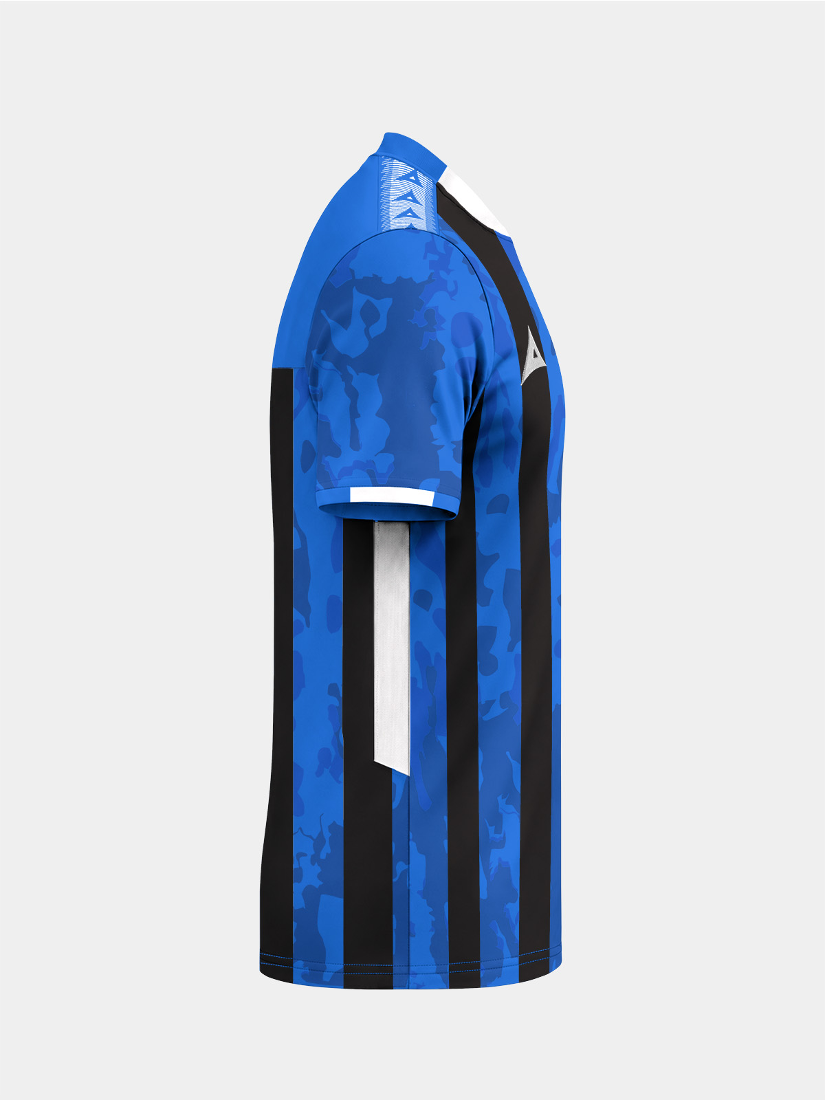picture of pro intent stripe jersey - royal/black